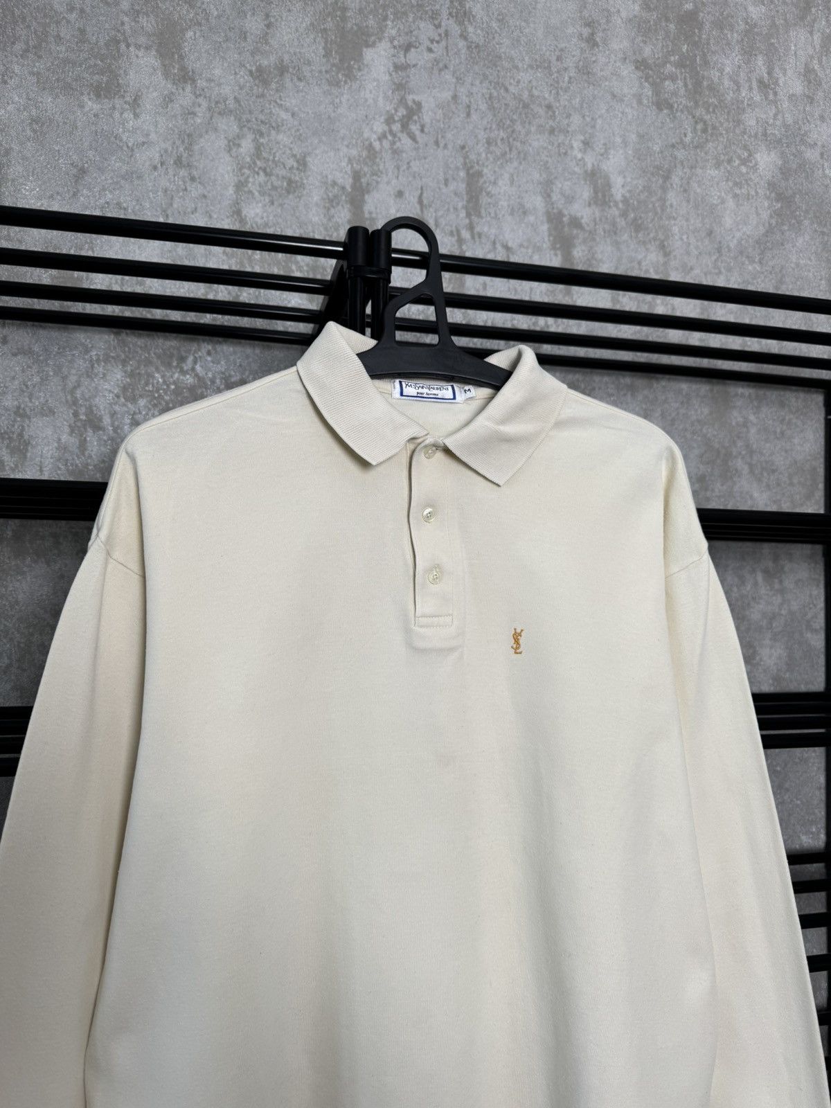 Yves Saint Laurent Vintage Yves Saint Lauren Long sleeve Size US M / EU 48-50 / 2 - 2 Thumbnail