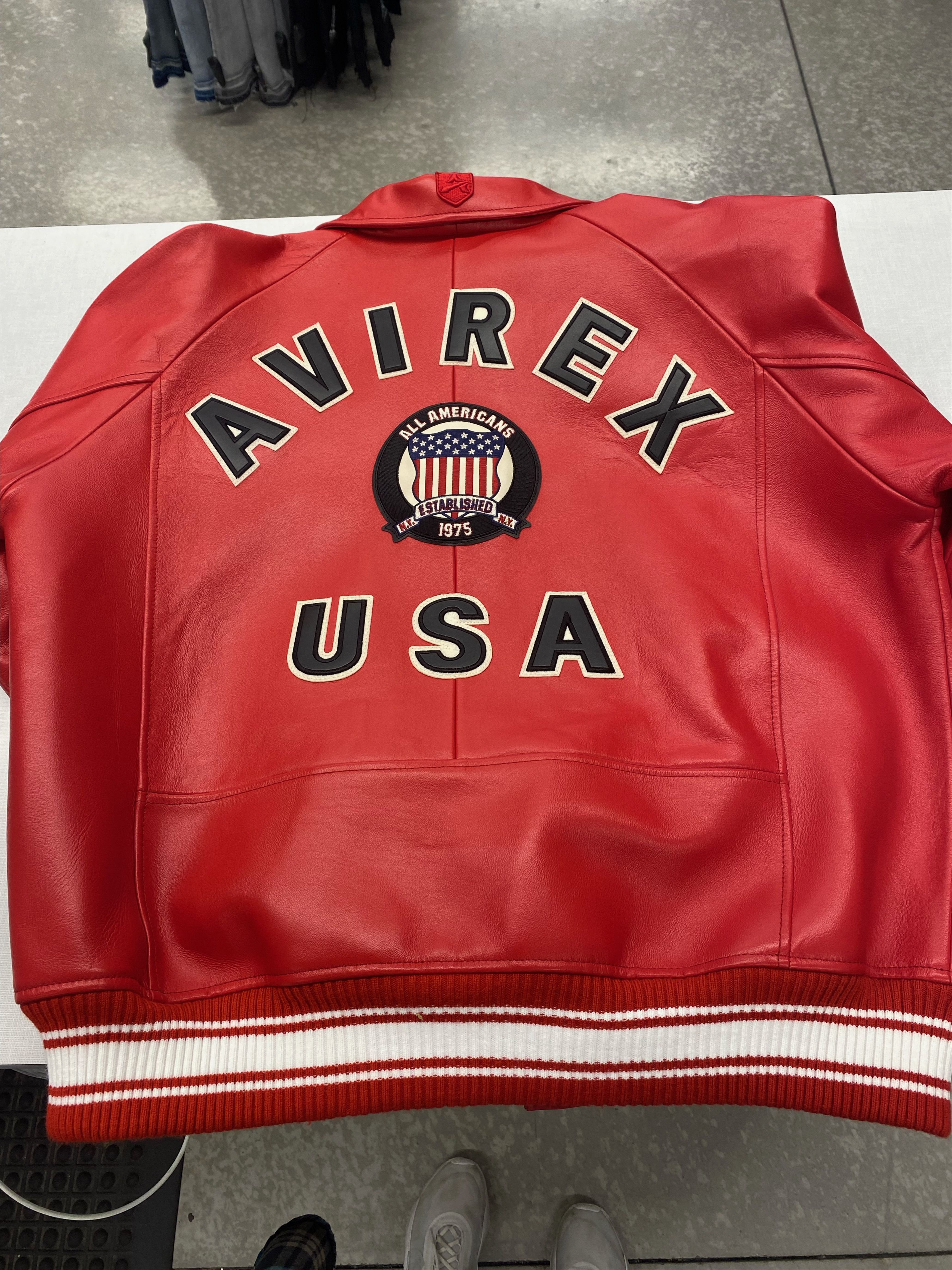 Avirex Icon Leather Jacket Size US L / EU 52-54 / 3 - 11 Thumbnail