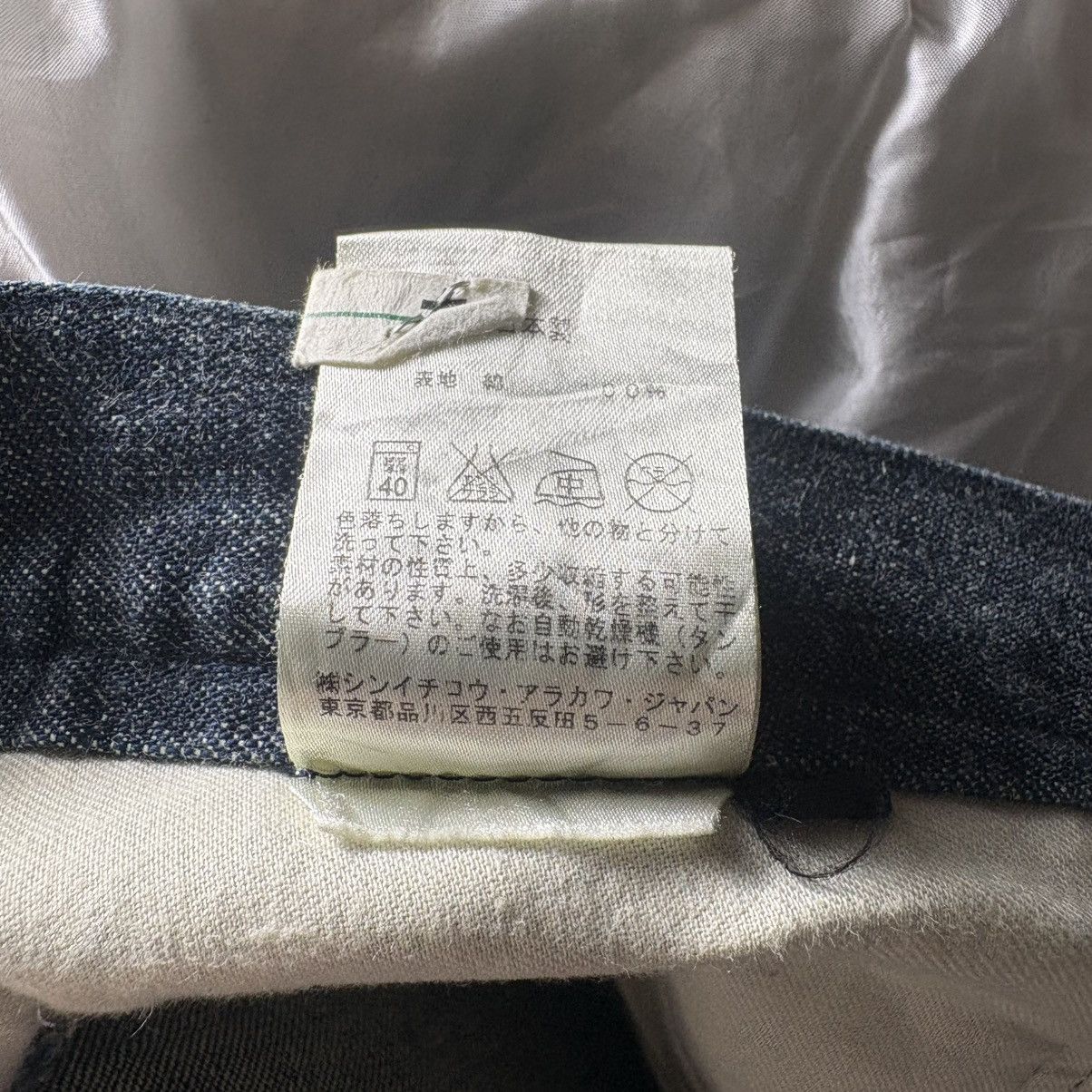 SHINICHIRO ARAKAWA Shinichiro Arakawa Biker Denim Pants Size US 34 / EU 50 - 10 Thumbnail