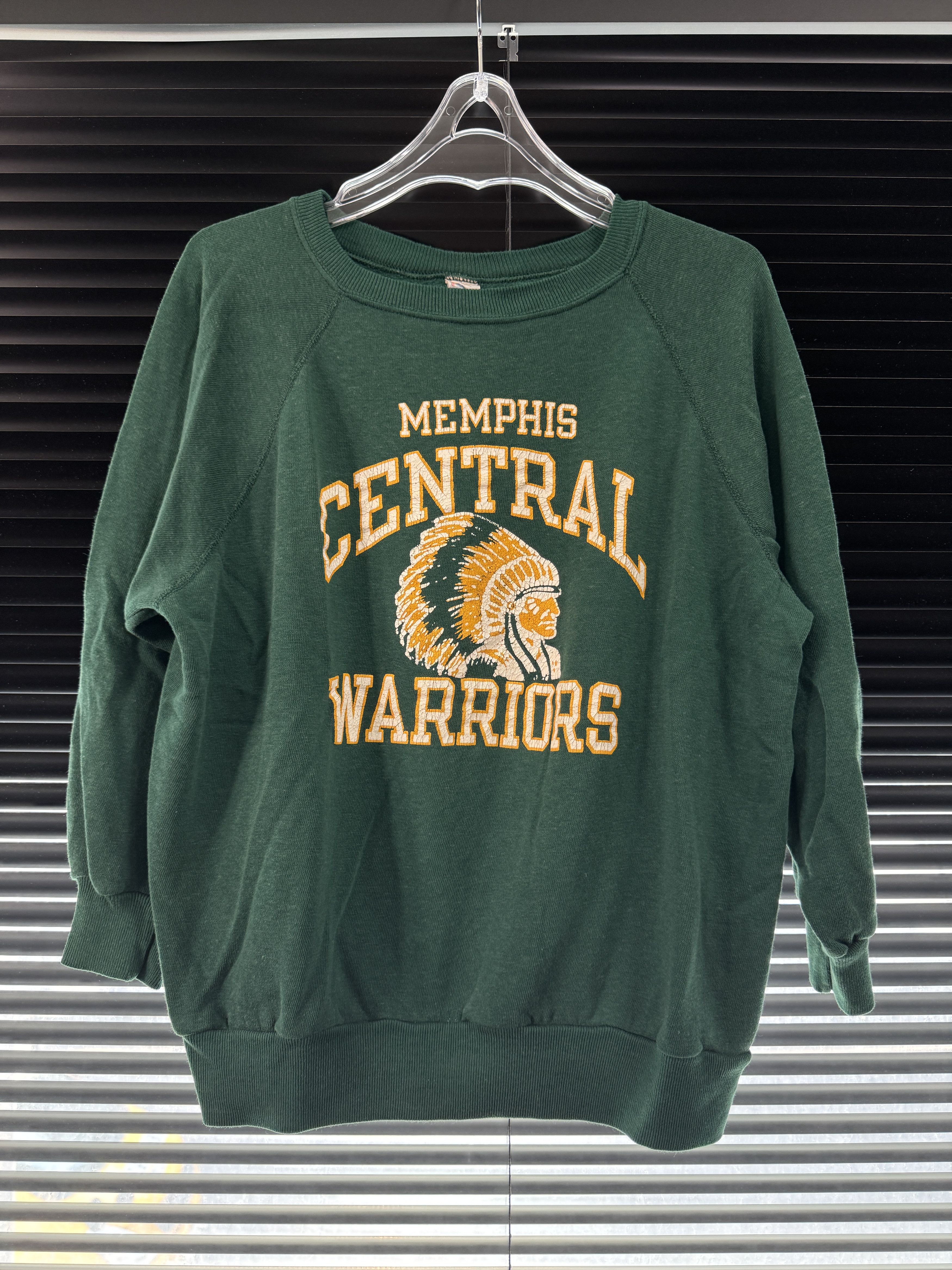 Champion Vintage 80s Champion Memphis Central Warriors Sweatshirt Size US XL / EU 56 / 4 - 1 Thumbnail