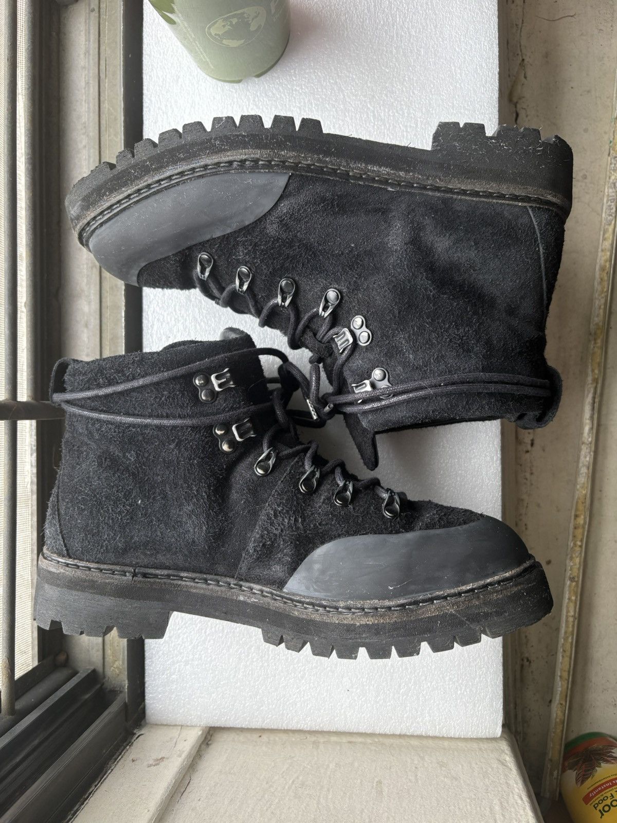 Other KTwo Studios Black Boots Wool Felt Lug Sole Gorpcore Size 10 Size US 10 / EU 43 - 1 Thumbnail