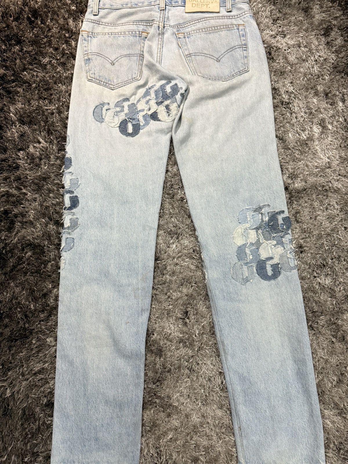 Gallery Dept. Gallery Dept Super Flooded G Patch Levi’s Denim Size 31x34 Size US 31 - 12 Thumbnail