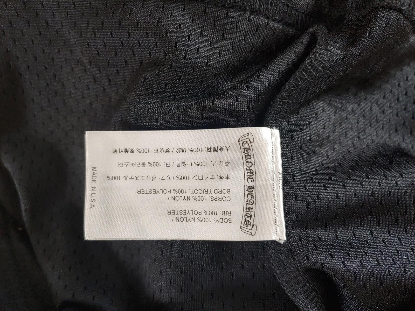 Chrome Hearts Chrome Hearts Mesh Warm Up Jersey in Black Size US L / EU 52-54 / 3 - 4 Thumbnail