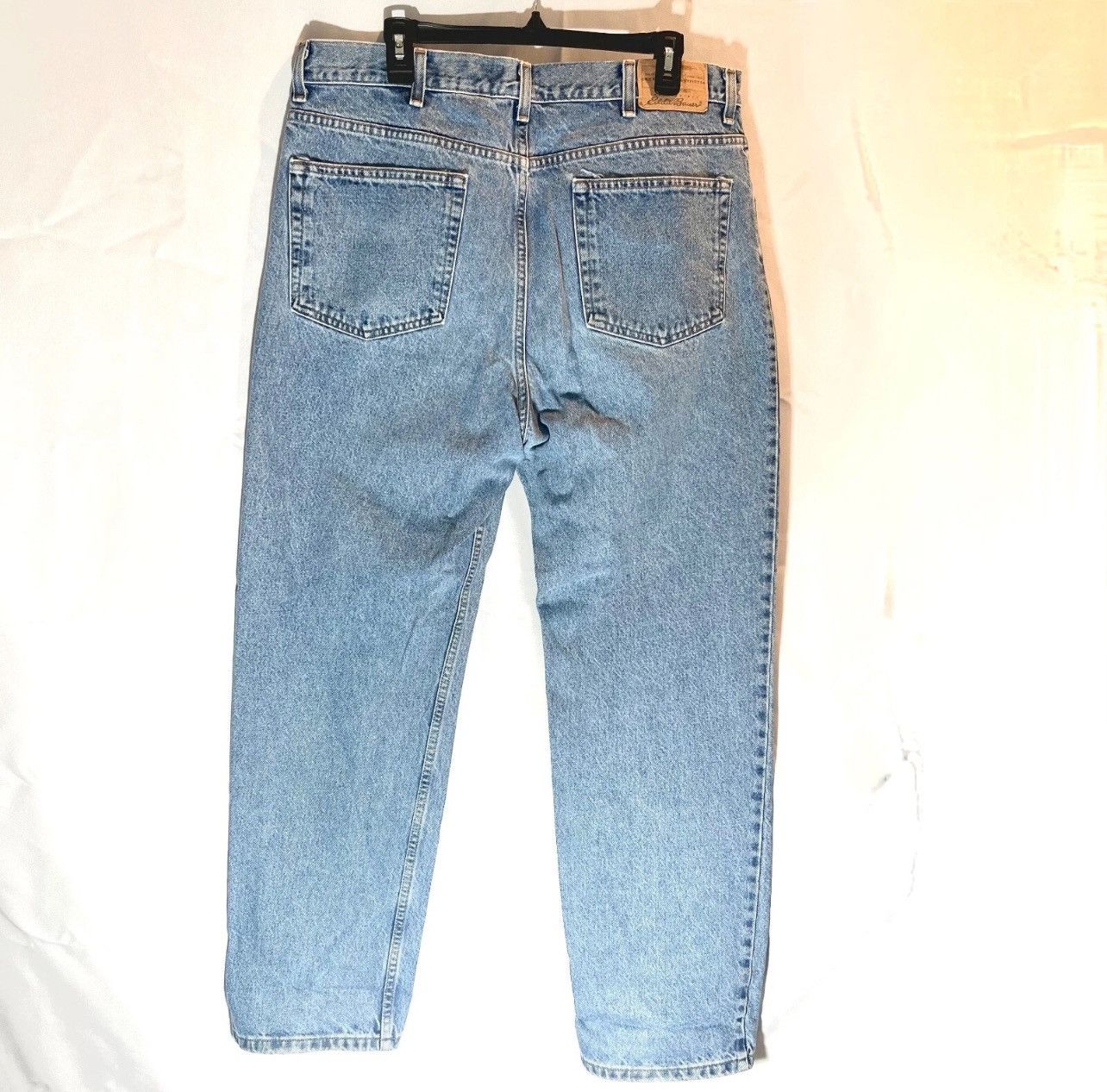 Eddie Bauer × Vintage Vintage Light Wash Heavyweight Jeans Size US 38 / EU 54 - 2 Thumbnail