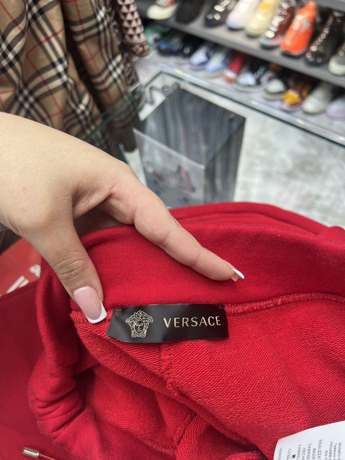 Versace Versace Red Jogger Pants Size 32" / US 10 / IT 46 - 5 Thumbnail