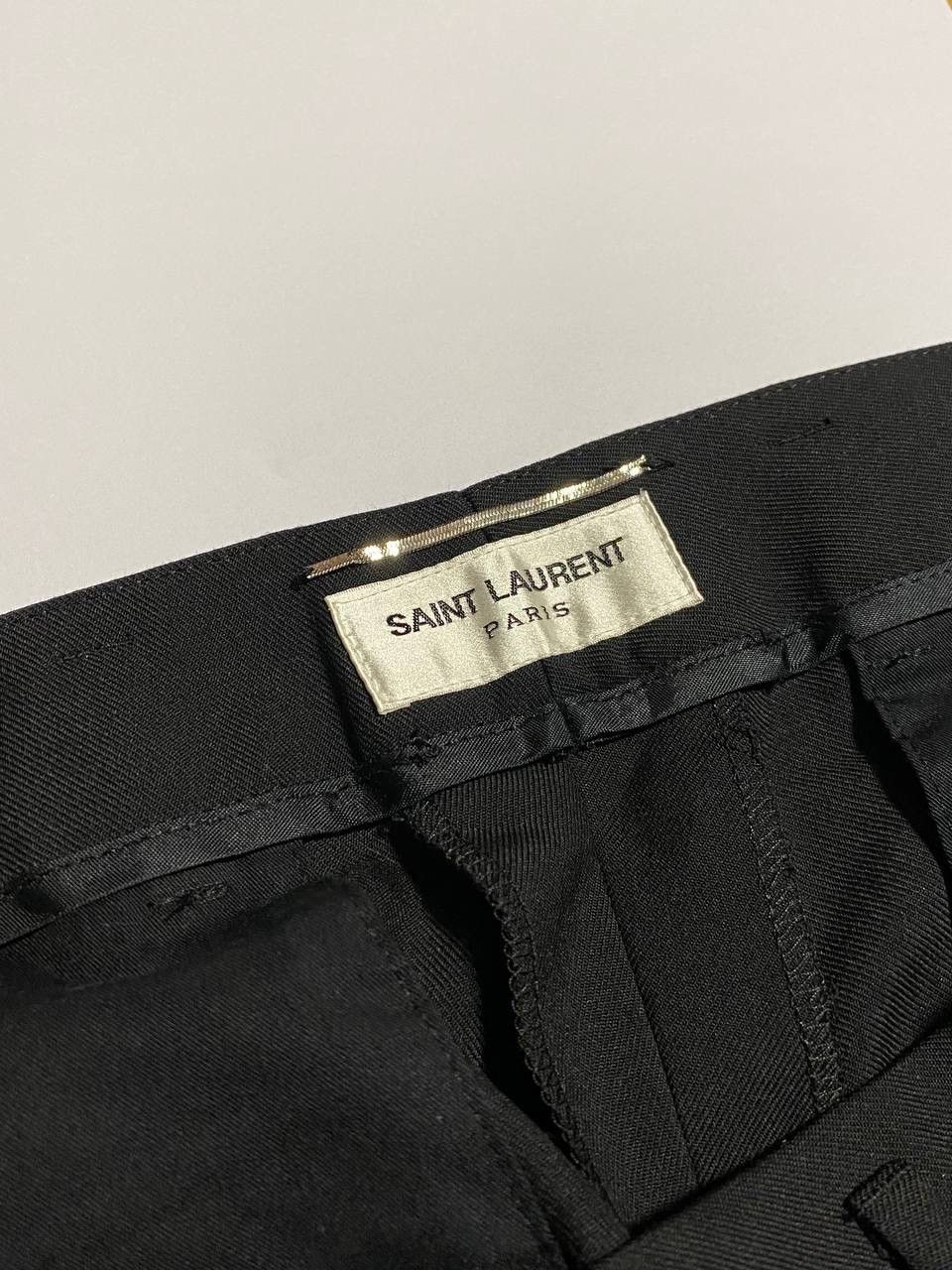 Saint Laurent Paris Saint Laurent Paris black dress pants Size 54R - 6 Thumbnail