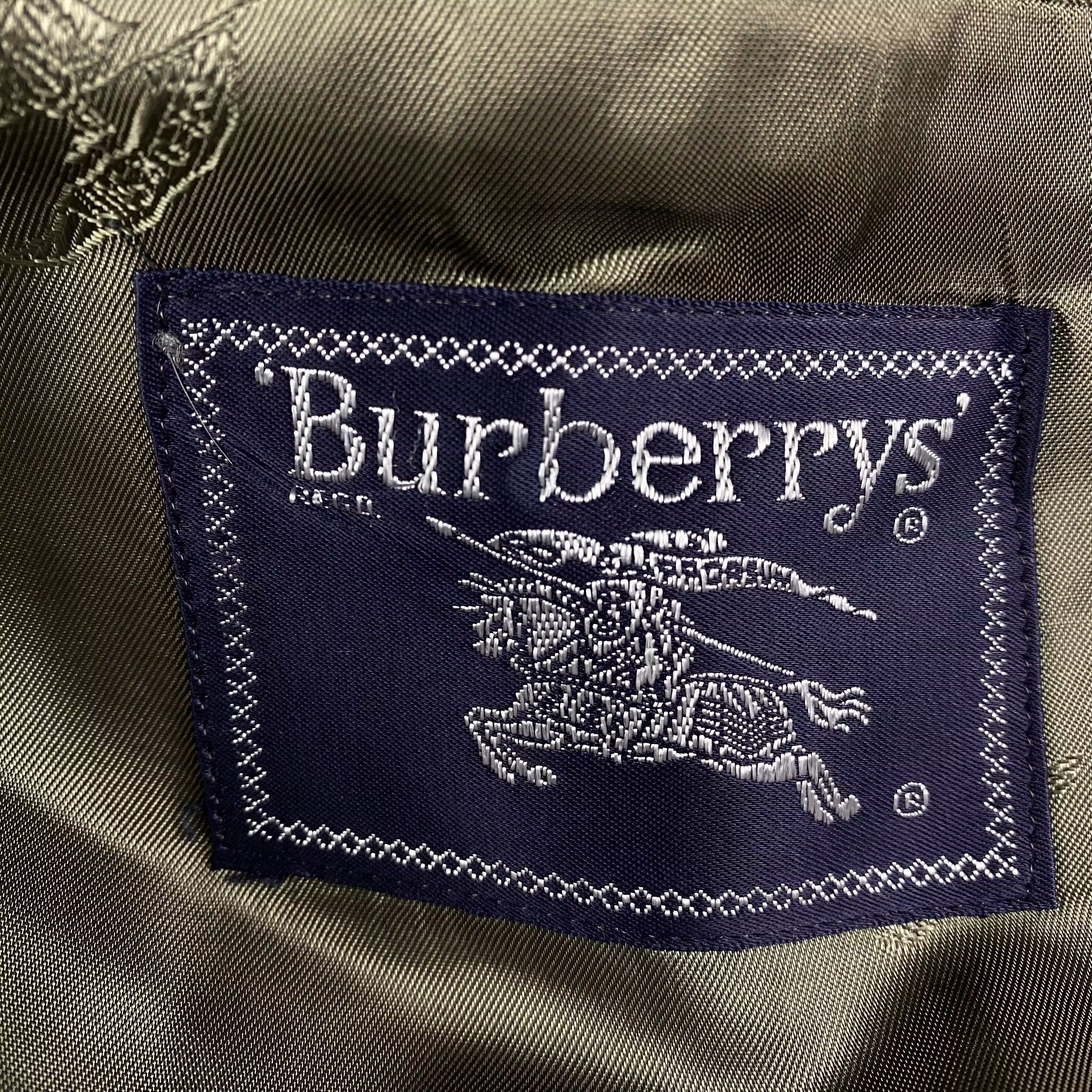 Burberry × Vintage Mens Blazer Jacket Burberrys Vintage Size XL Size 52R - 5 Thumbnail