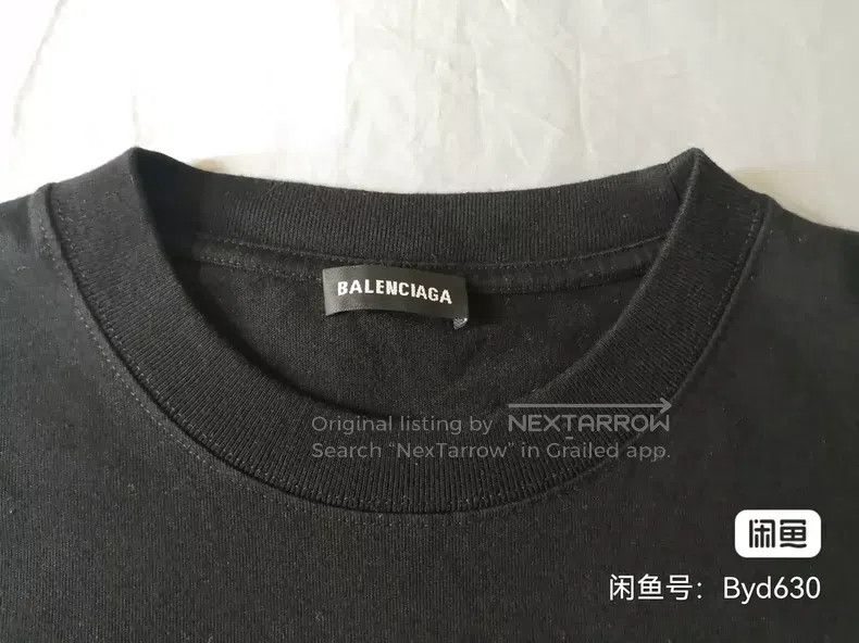 Balenciaga Balenciaga Printed Wave Coca-Cola Short Sleeve T-Shirt Size US S / EU 44-46 / 1 - 2 Thumbnail
