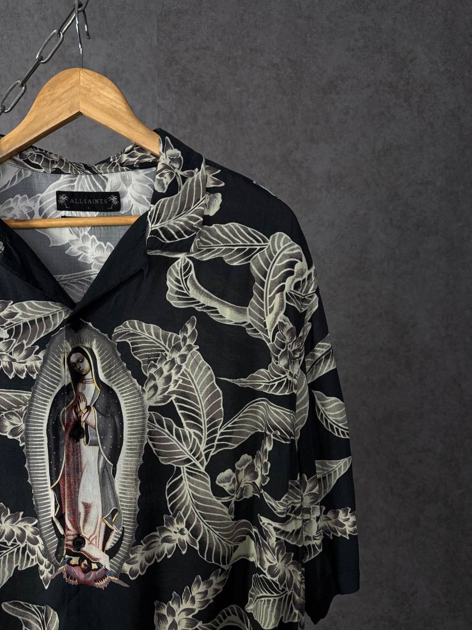 Allsaints Allsaints designer relaxed fit Hawaiian crazy art shirt Size US L / EU 52-54 / 3 - 2 Thumbnail