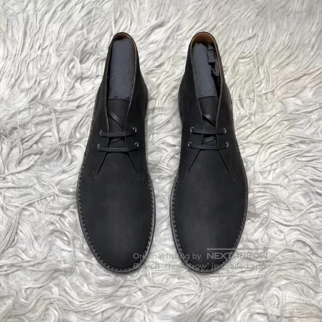 Saint Laurent Paris Saint Laurent Black Suede Desert Boots. Size US 8.5 / EU 41-42 - 2 Thumbnail