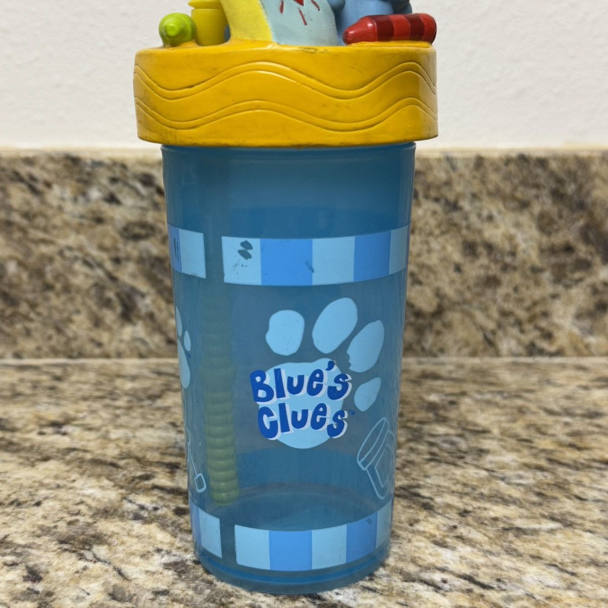 Nickelodeon × Vintage 2002 Blues Clues Nickelodeon Zak Designs Viacom Cup Tumbler Size ONE SIZE - 6 Thumbnail