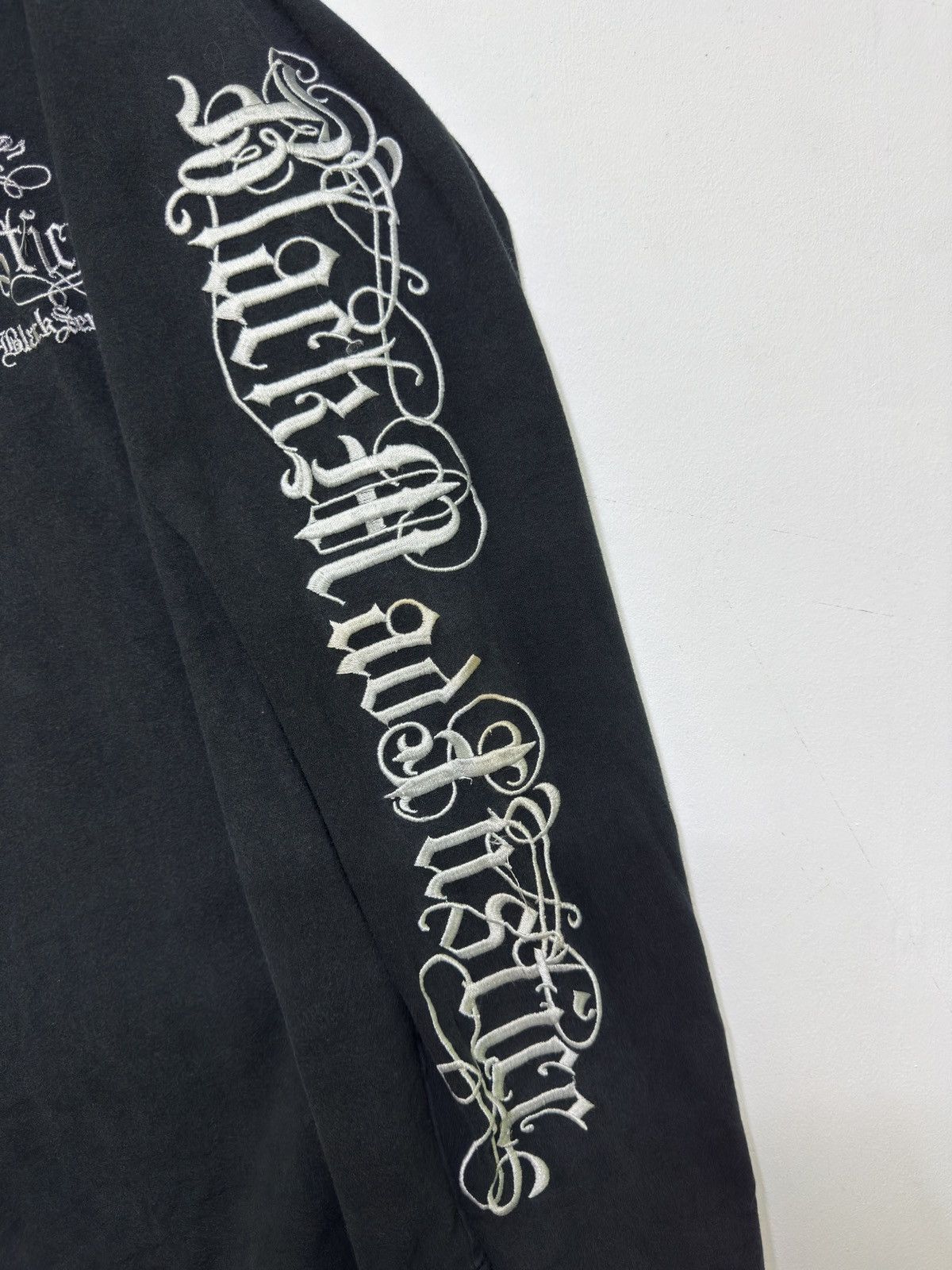 Vanson Leathers CDS BlackSense Praying Hands Gothic Long Sleeve Tee Size US XS / EU 42 / 0 - 12 Thumbnail