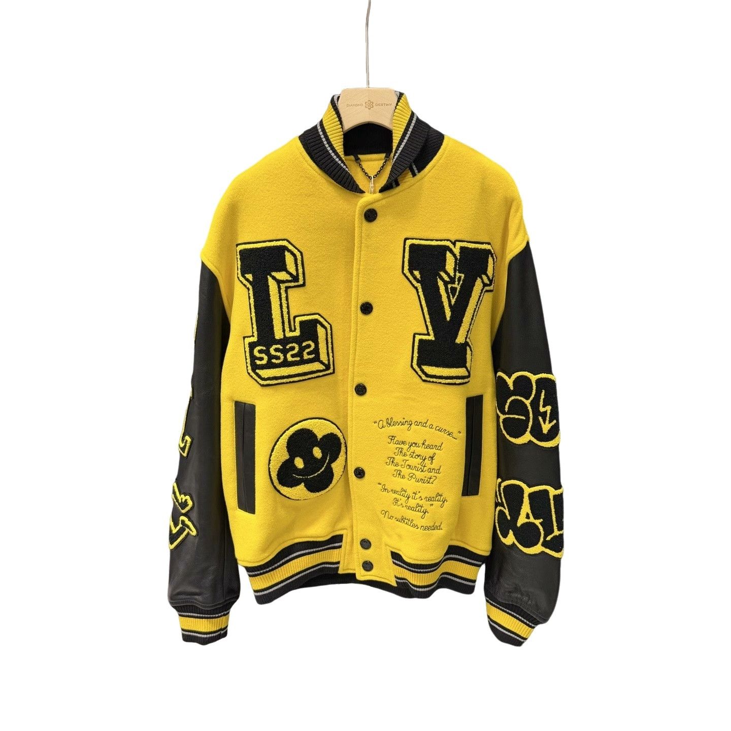 Louis Vuitton Louis Vuitton SS22 Amen Break Varsity Jacket Size 48 Size US M / EU 48-50 / 2 - 1 Thumbnail