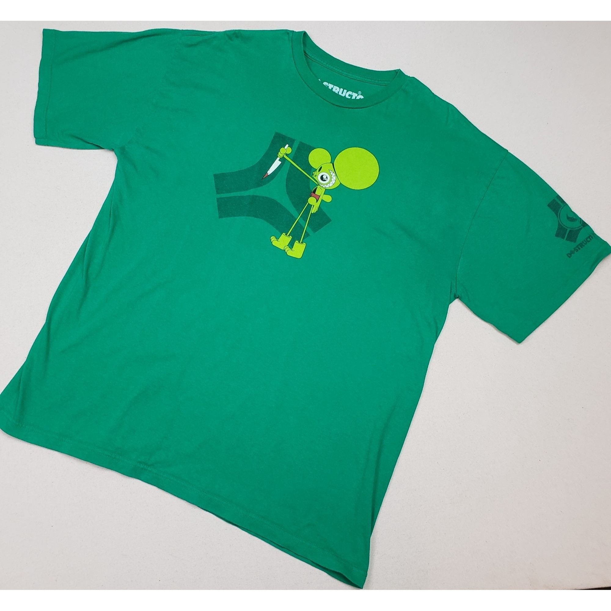 Other Destructo Speed Metal Homicidal Mouse Green T-Shirt Sz XL Size US XL / EU 56 / 4 - 1 Thumbnail