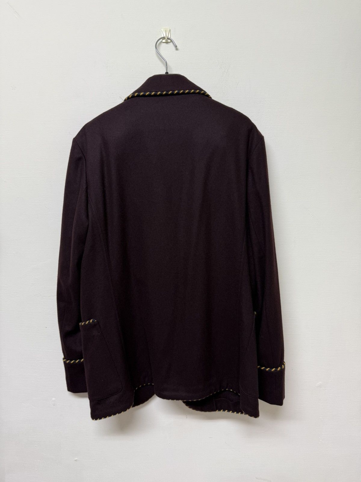 Kent & Curwen KENT & CURWEN Three Lions wool Coat Size 48R - 2 Thumbnail