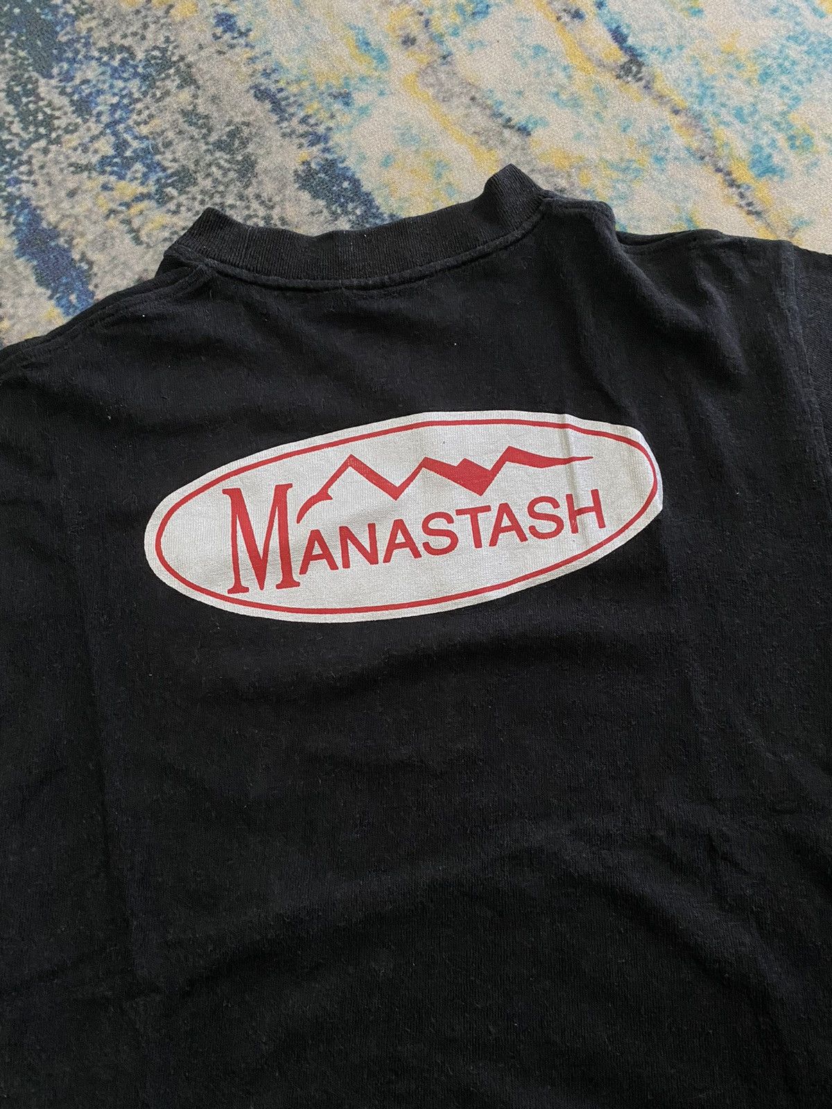 Manastash × Vintage Vintage 90s Manastash Tee Big Logo Size US M / EU 48-50 / 2 - 5 Thumbnail