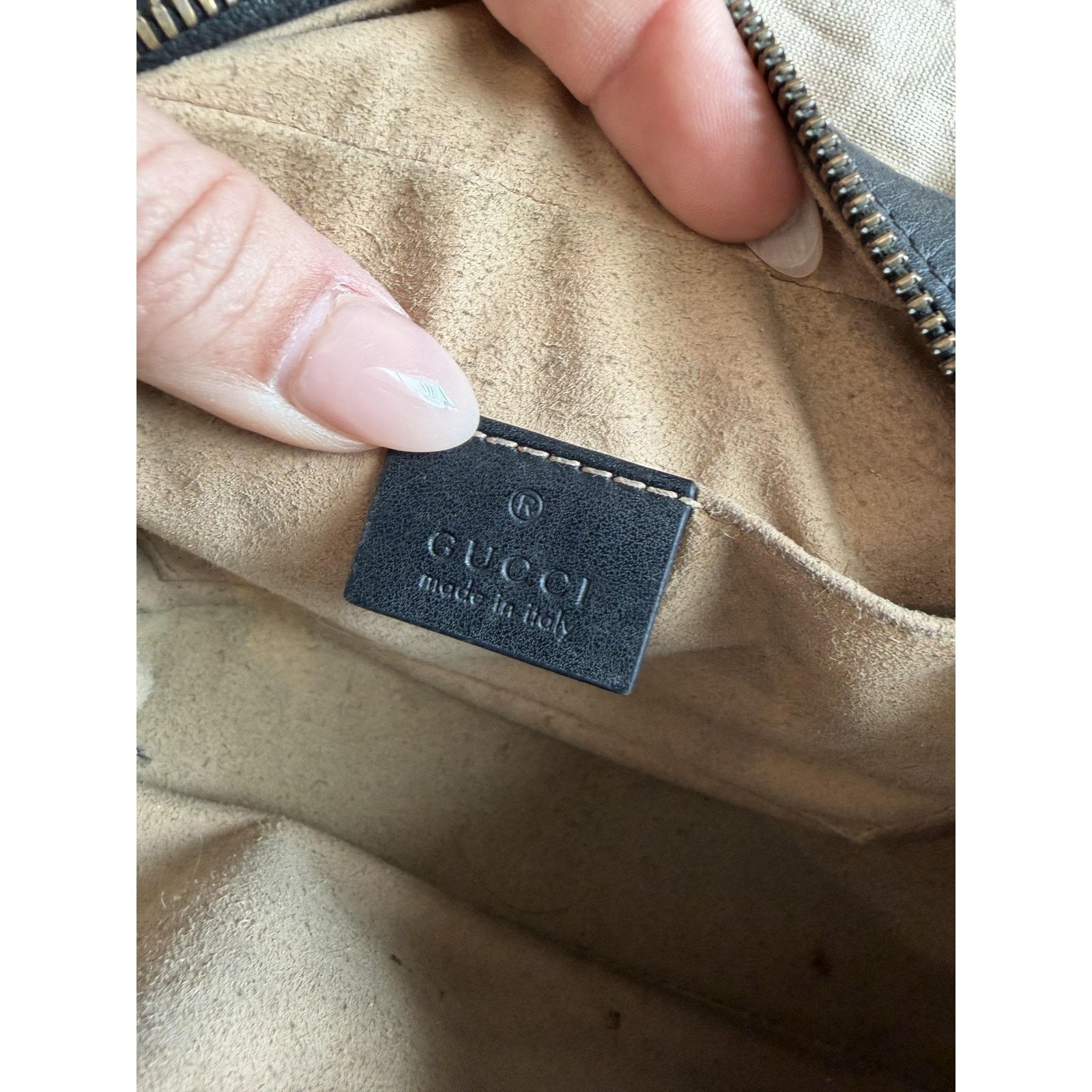 Gucci Gucci Crossbody Bag Small Black Leather GG Marmont Camera Size ONE SIZE - 13 Thumbnail