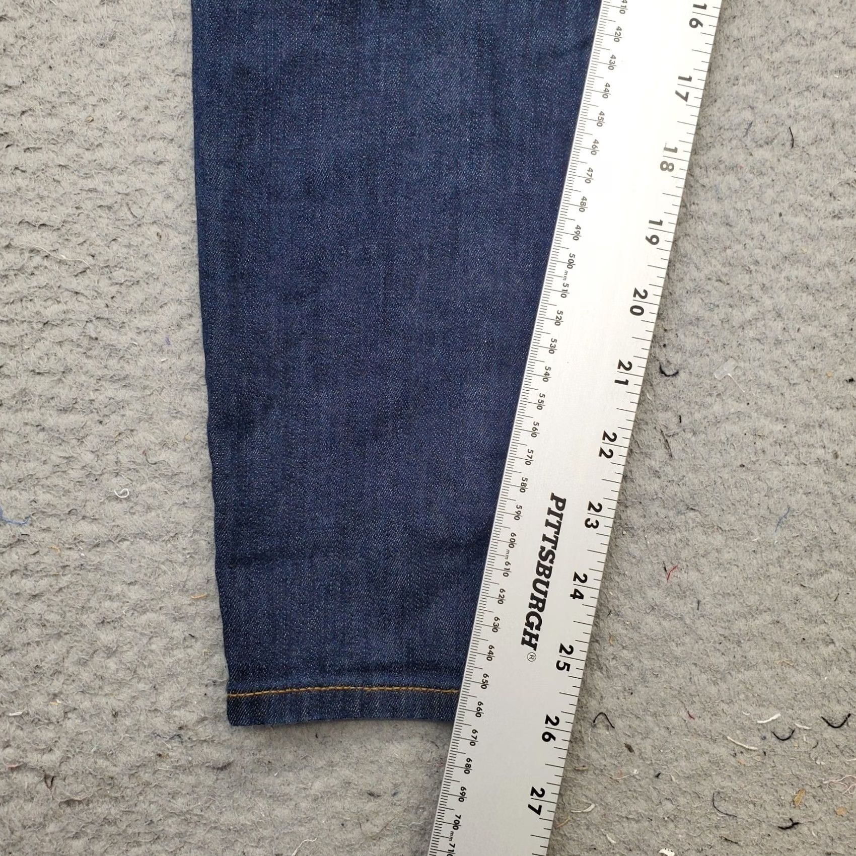 J.Crew J.CREW Skinny Jeans Womens 31 Blue Denim High Rise 5-Pocket Design Size 24" / US 00 / IT 34 - 4 Thumbnail