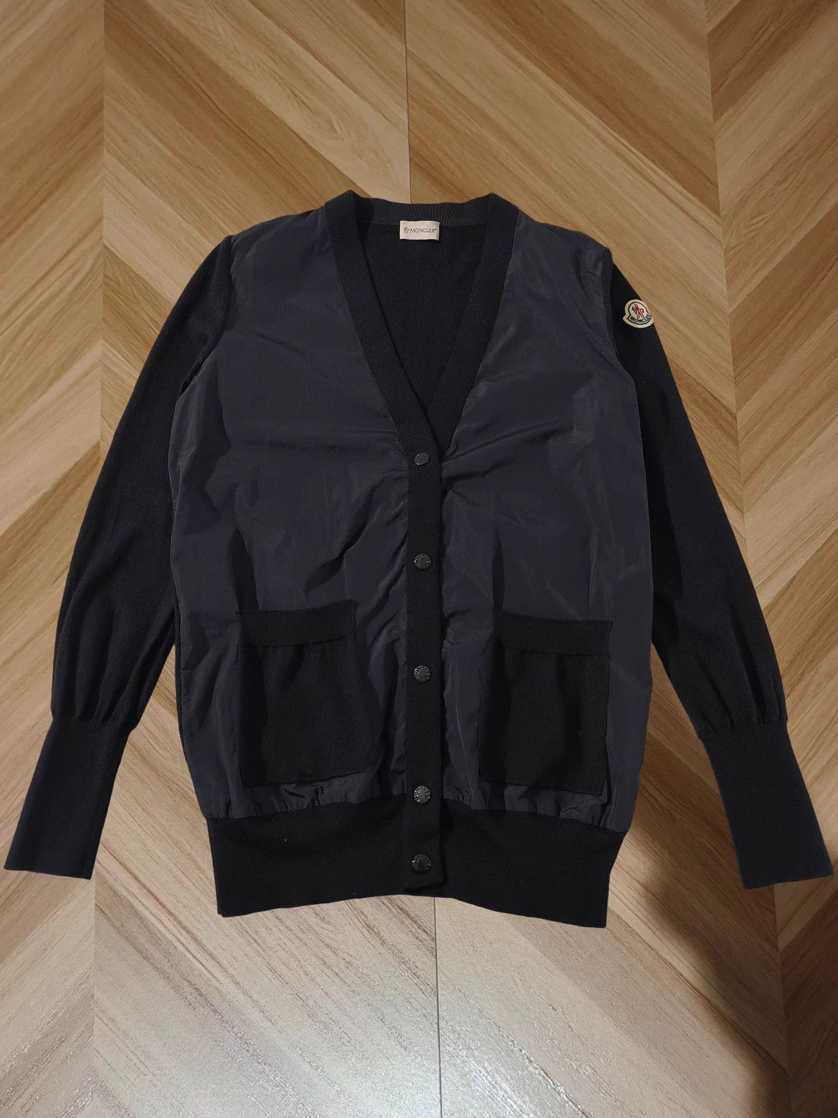 Moncler Moncler Oversized Cardigan S Size S / US 4 / IT 40 - 1 Thumbnail