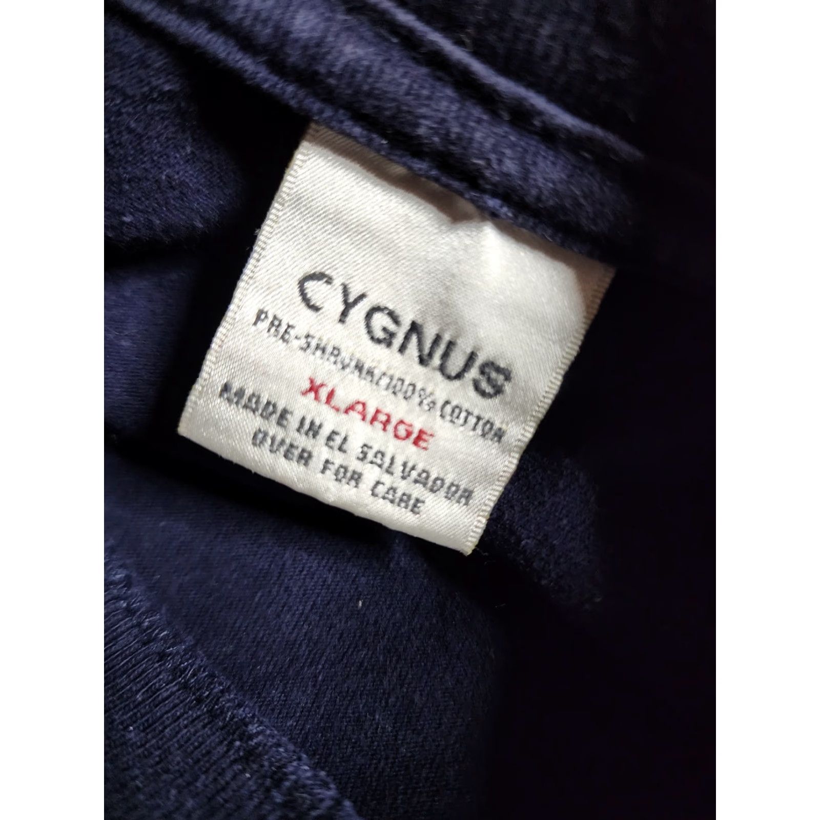 IDEA VINTAGE Cygnus Shirt Adult XL Blue It Seemed Like A Good Idea At The Time 90s Womens Size XL / US 12-14 / IT 48-50 - 4 Thumbnail