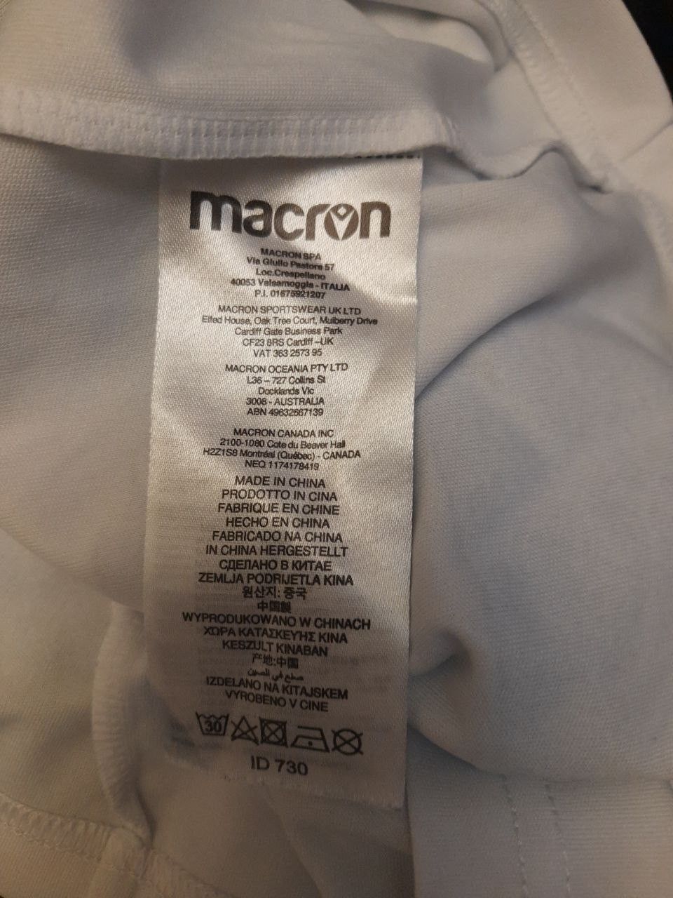 Macron Macron The New Saints Jersey #43 size M Size US M / EU 48-50 / 2 - 10 Thumbnail