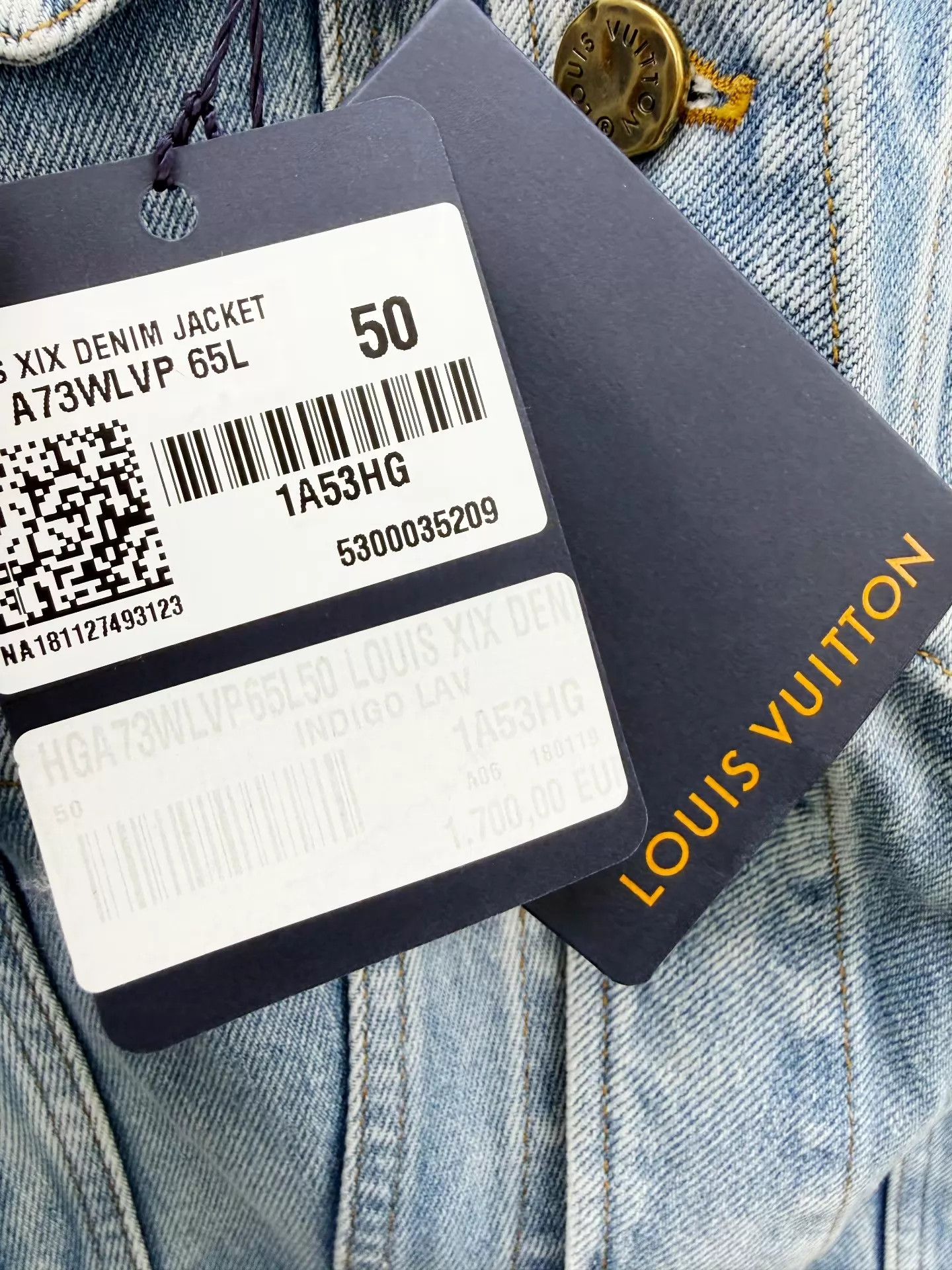 Louis Vuitton Louis Vuitton Denim Jacket 50 (NWT) Size US M / EU 48-50 / 2 - 3 Thumbnail