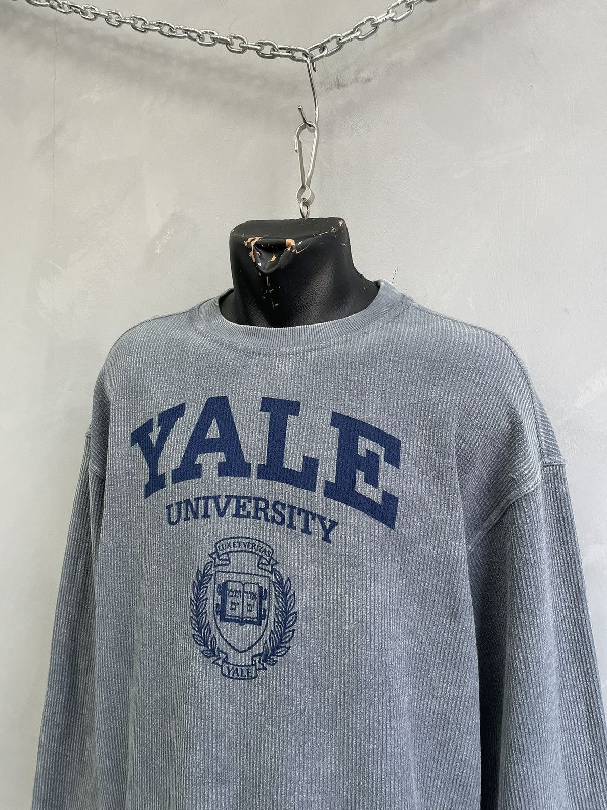 Japanese Brand Rare Yale university y2k retro sweatshirt crewneck Size US XL / EU 56 / 4 - 3 Thumbnail