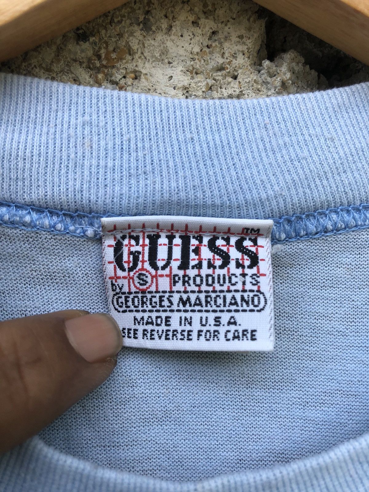 Designer × Guess × Vintage RARE Vintage 80s Guess Bear Tshirt Size US M / EU 48-50 / 2 - 12 Thumbnail