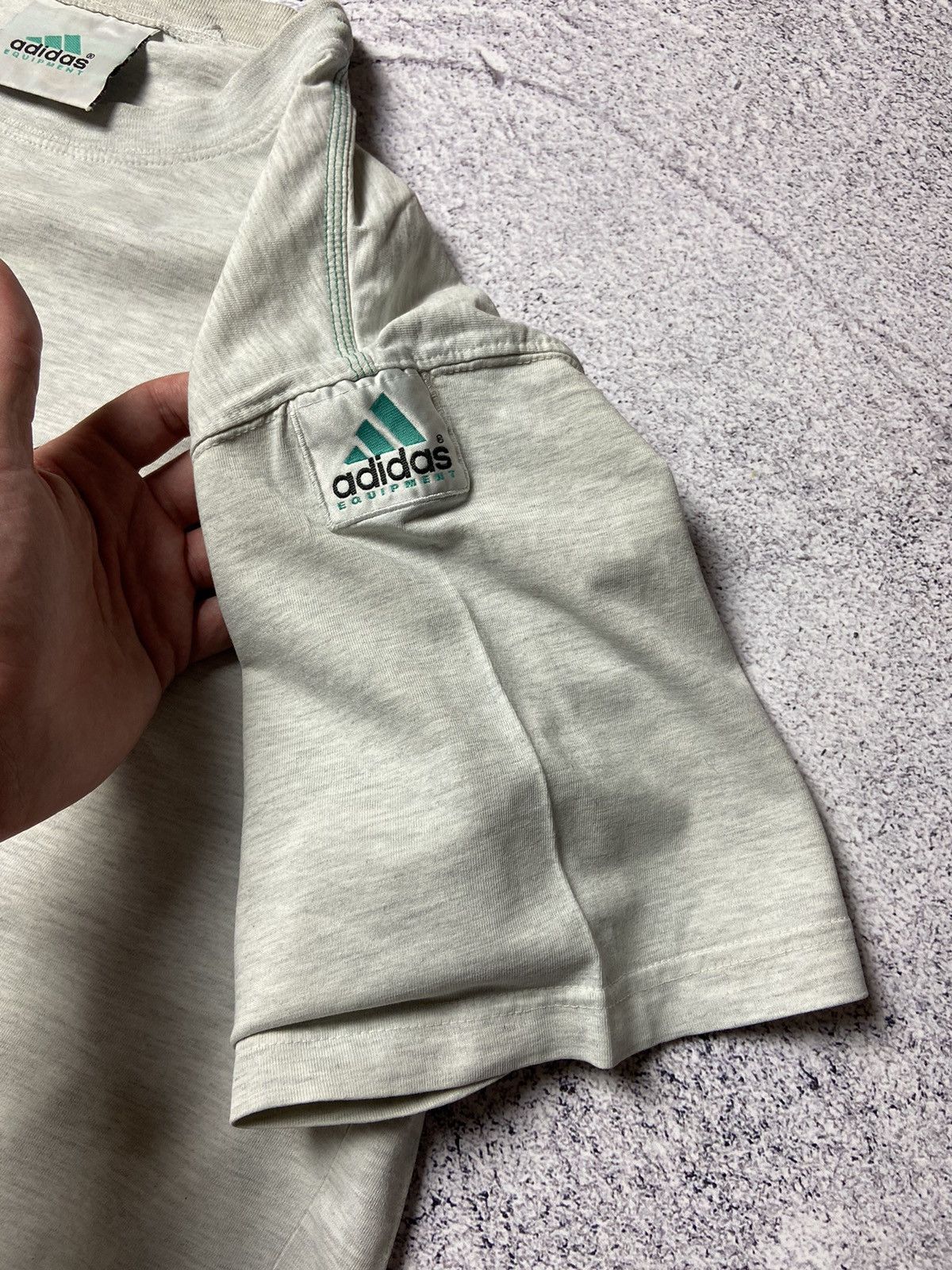 Adidas Vintage 90s Adidas Equipment All You Need Print Street Sport Size US L / EU 52-54 / 3 - 5 Thumbnail