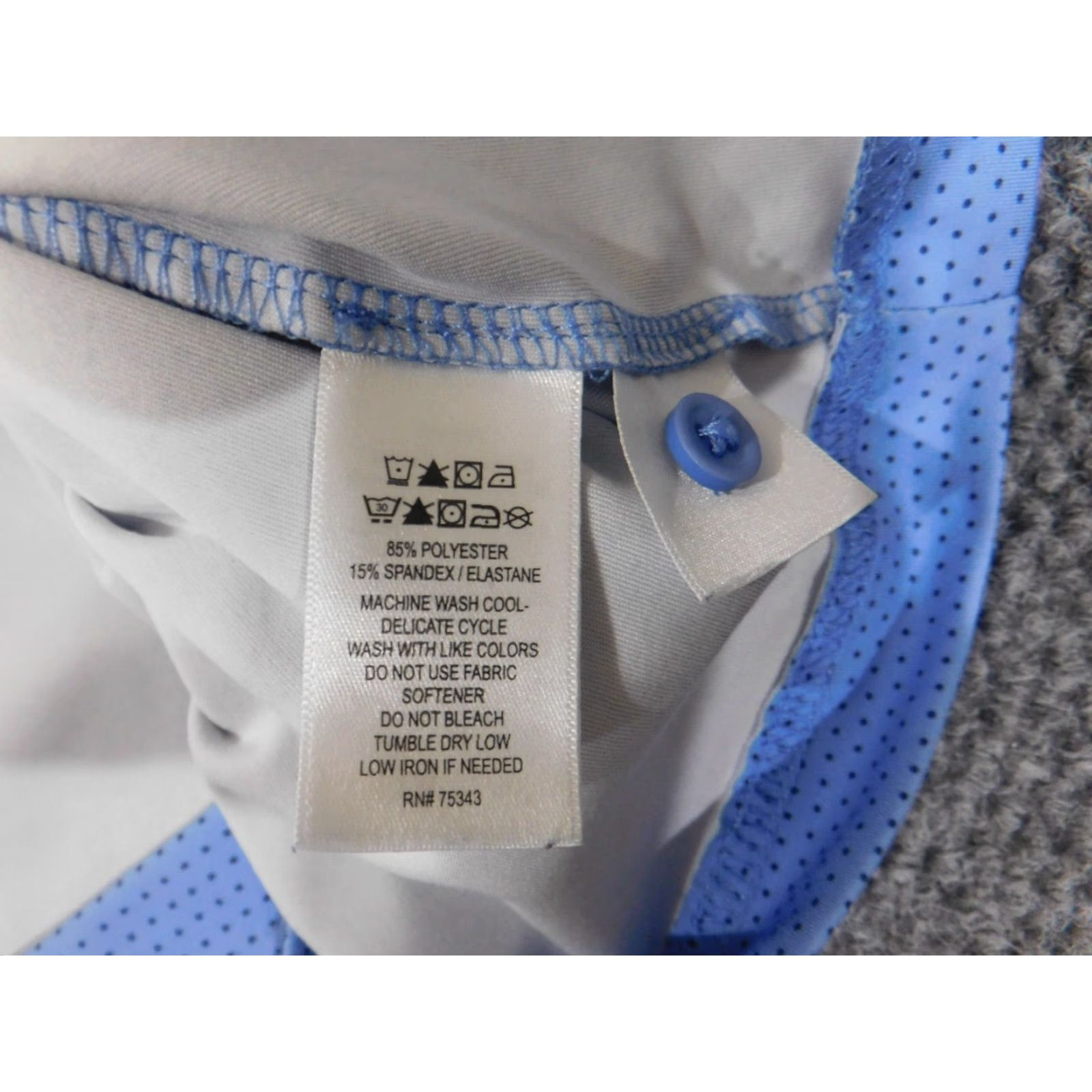 Vintage rorie whalen Polo 2XL Men Golf Short Sleeve Blue Stretch Casual Breathable Logo Button-Down Collar Retro Summer Vintage: No (but keep rules) Size US XXL / EU 58 / 5 - 7 Thumbnail