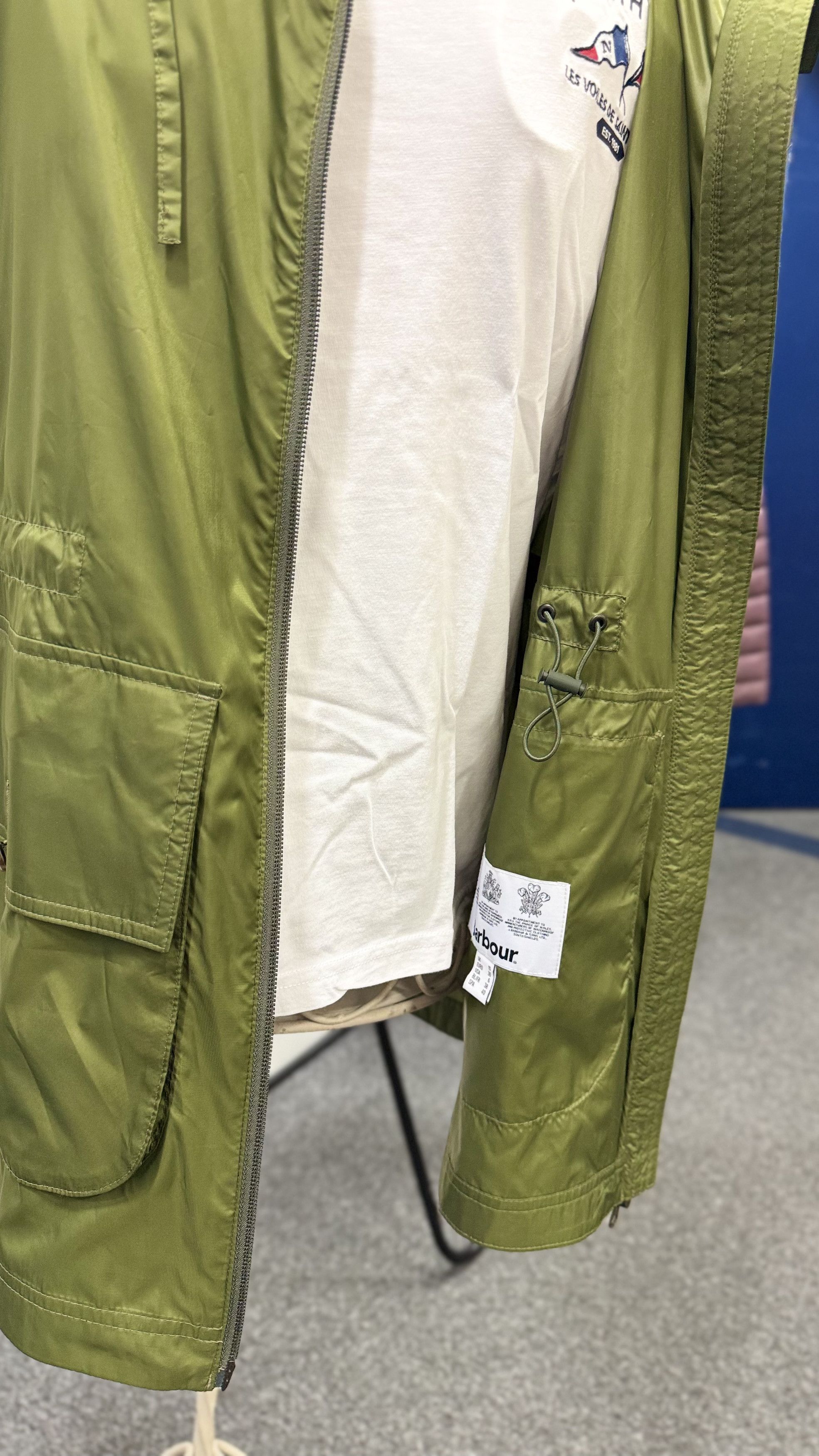 Barbour Barbour South Shields Light Wind Women Jacket Size M / US 6-8 / IT 42-44 - 5 Thumbnail