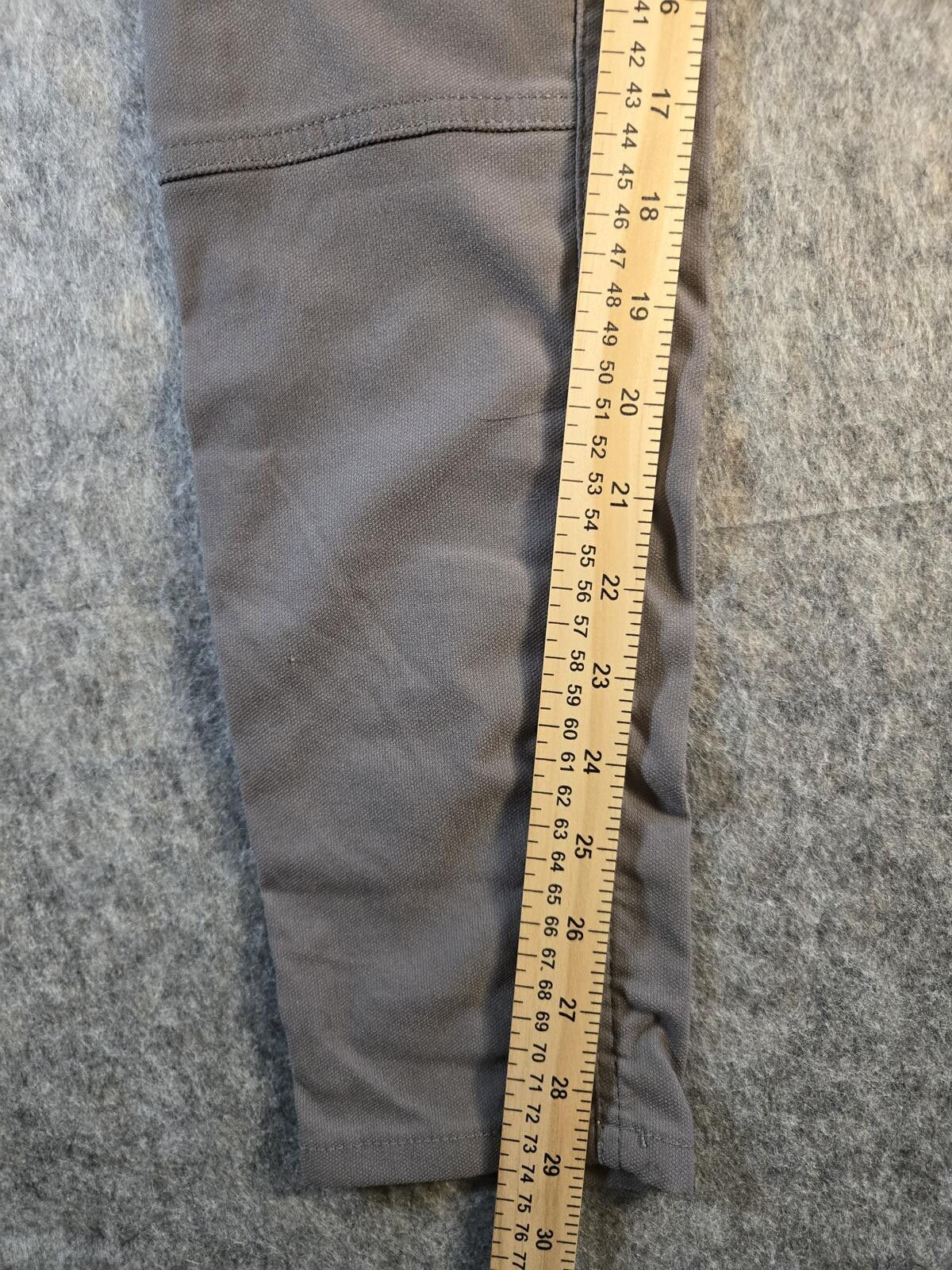 Prana Gorpcore Moto Biker Athleisure Sz4 Skinny Gray Performance Size 27" / US 4 / IT 40 - 3 Thumbnail