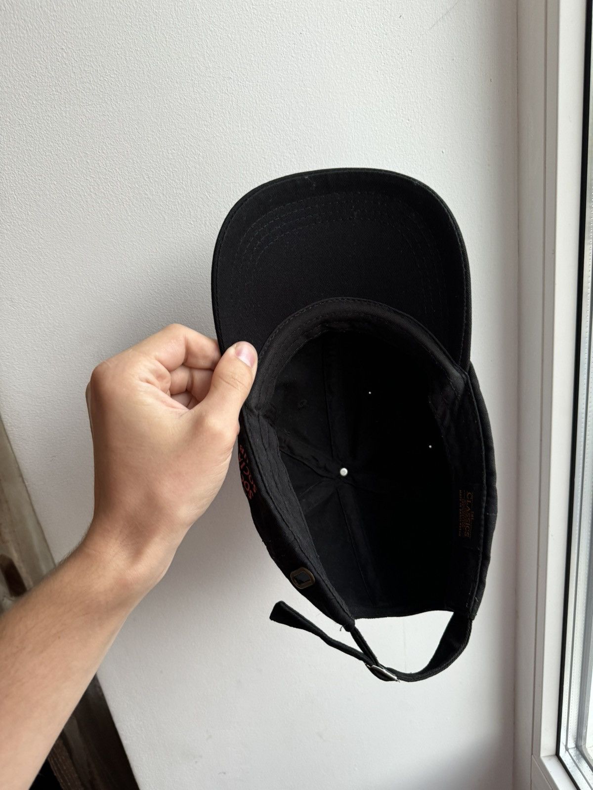 Anti Social Social Club × Undefeated ASSC × Undefeated Paranoid Black Cap Hat Size ONE SIZE - 6 Thumbnail