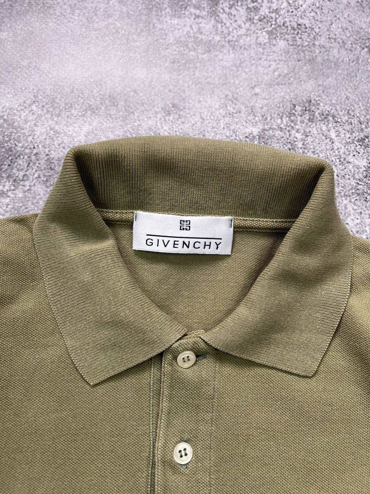 Givenchy Givenchy Mens Basic Polo Shirt Green Classic Size US S / EU 44-46 / 1 - 4 Thumbnail