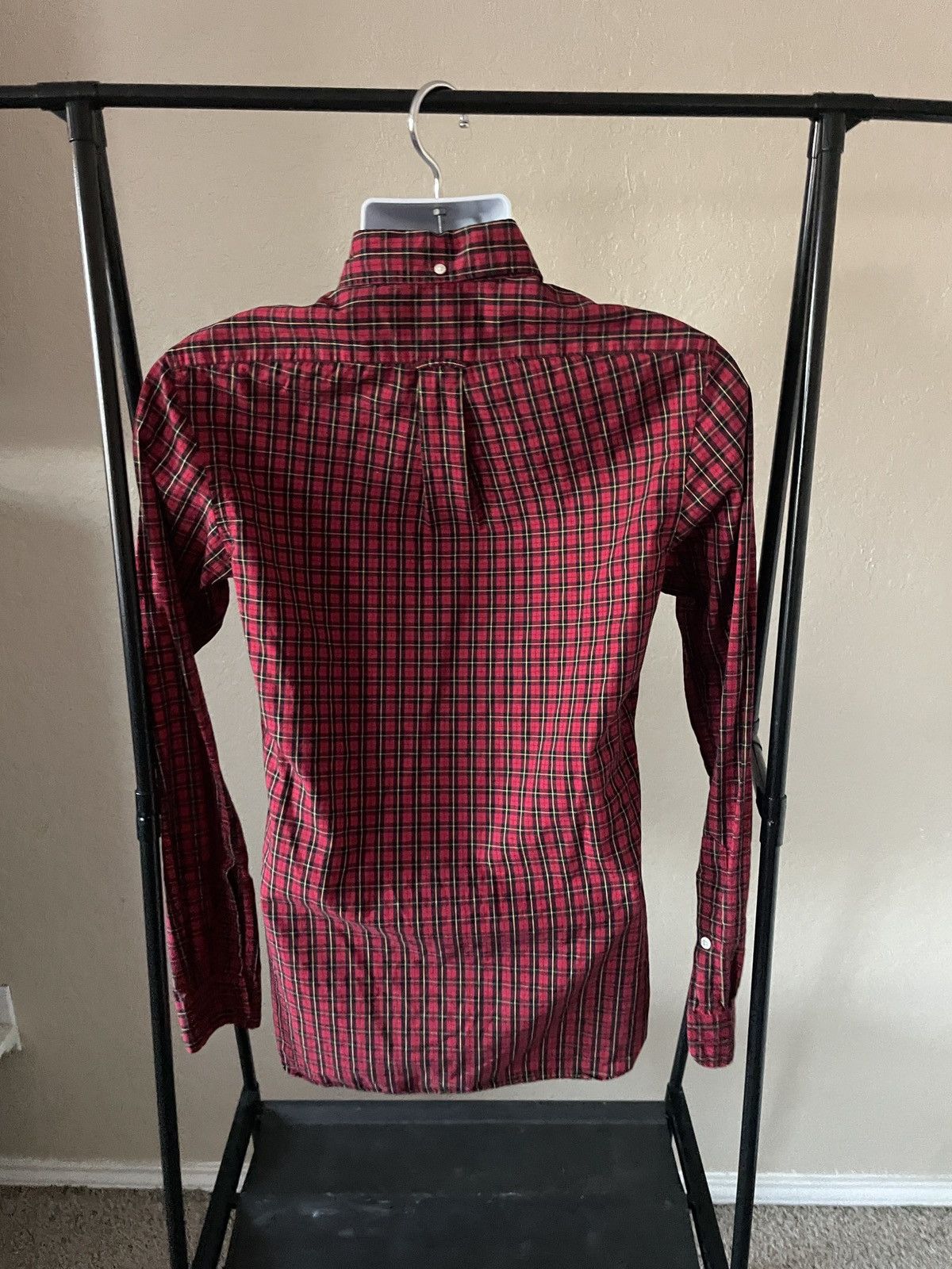 Rugby Ralph Lauren Red Tartan Plaid button down shirt Size US XS / EU 42 / 0 - 6 Thumbnail