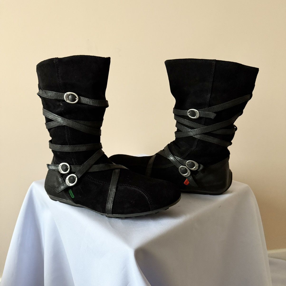 Dirk Bikkembergs Punk Kickers Straps Boxing Biker Boots Bikkembergs Ash Vibe Size US 8 / IT 38 - 1 Thumbnail