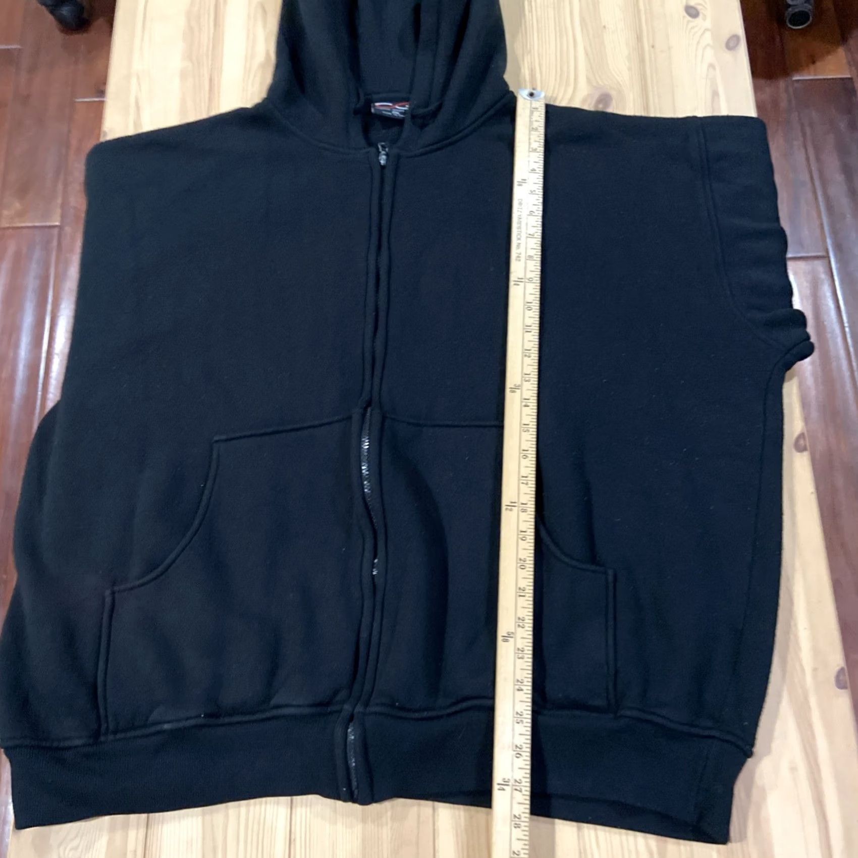 Harley Davidson Harley-Davidson Full Zip Hoodie Stitched Heart Patch Y2K VTG Women’s 2XL Beige/Charcoal Gray Size XXL / US 16-18 / IT 52-54 - 6 Thumbnail