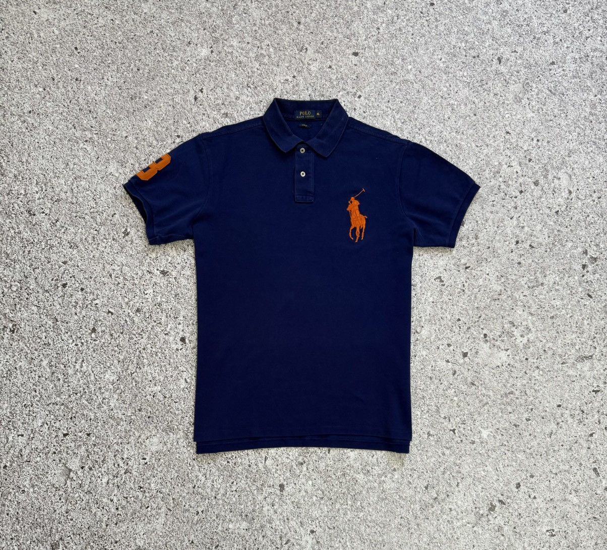 Polo Ralph Lauren × RRL Ralph Lauren × Rugby Ralph Lauren Vintage Polo Ralph Lauren Classic Logo Polo T-Shirt Size US XL / EU 56 / 4 - 2 Thumbnail