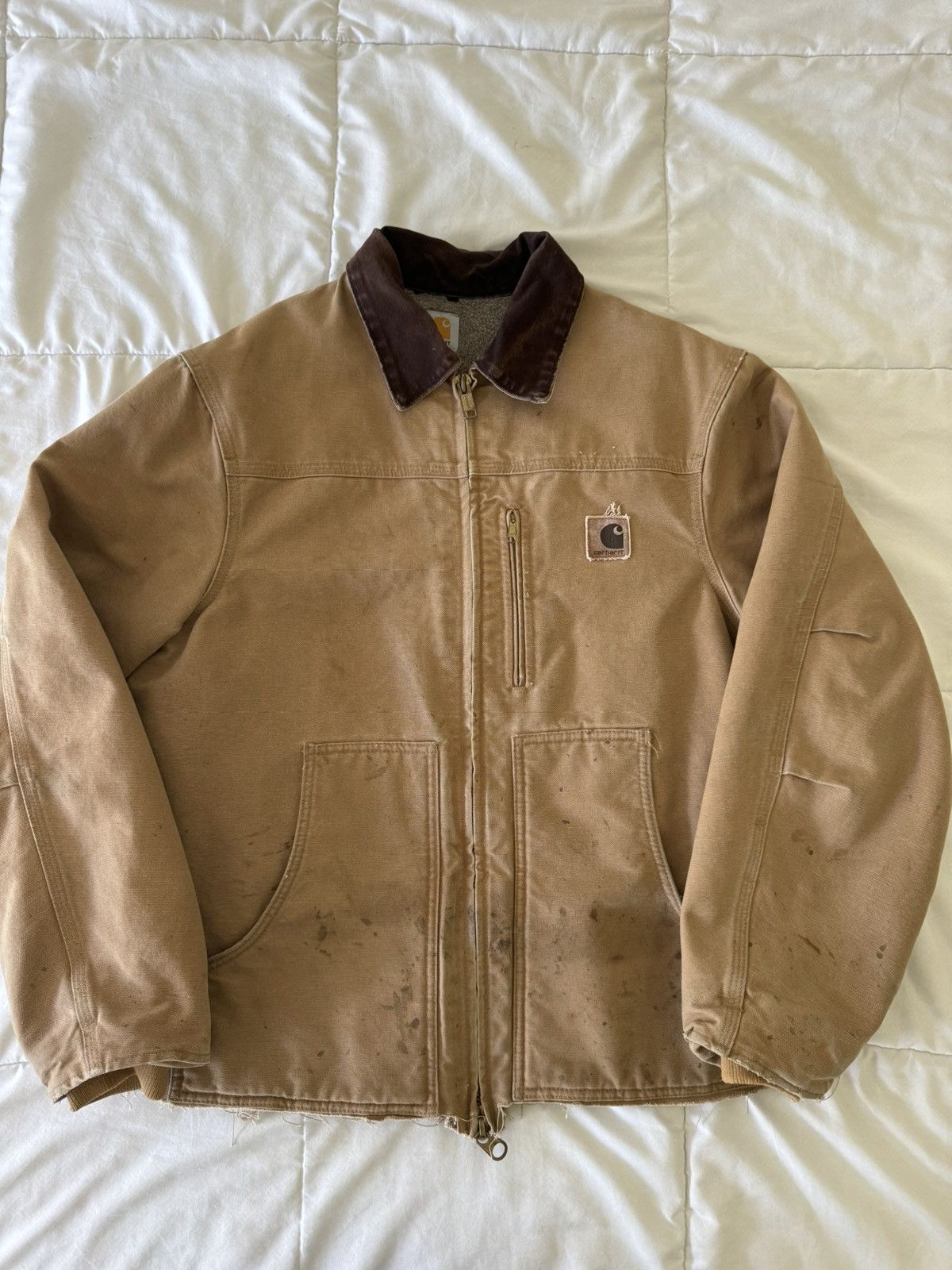 Carhartt × basketcase gallery CUSTOM 1/1 Basketcase gallery Carhartt jacket Airbrushed Size US L / EU 52-54 / 3 - 2 Thumbnail