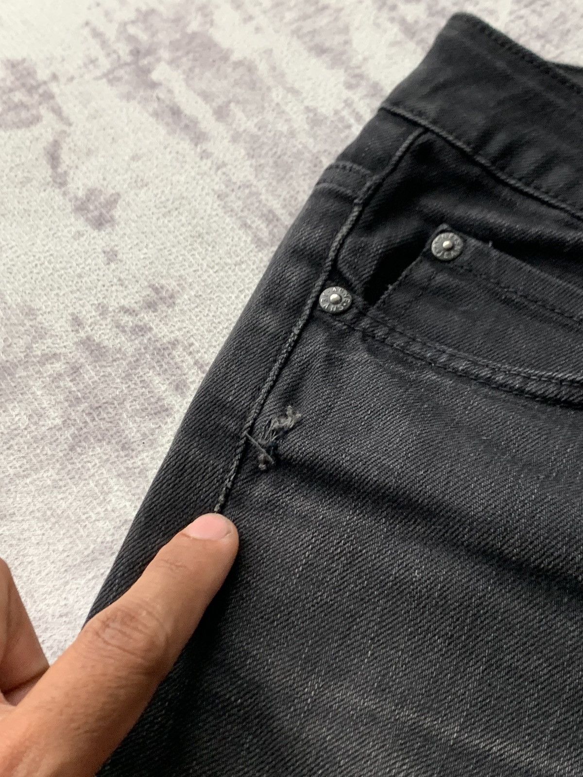 Acne Studios Women’s Acne Black Jeans Size 26" / US 2 / IT 38 - 6 Thumbnail