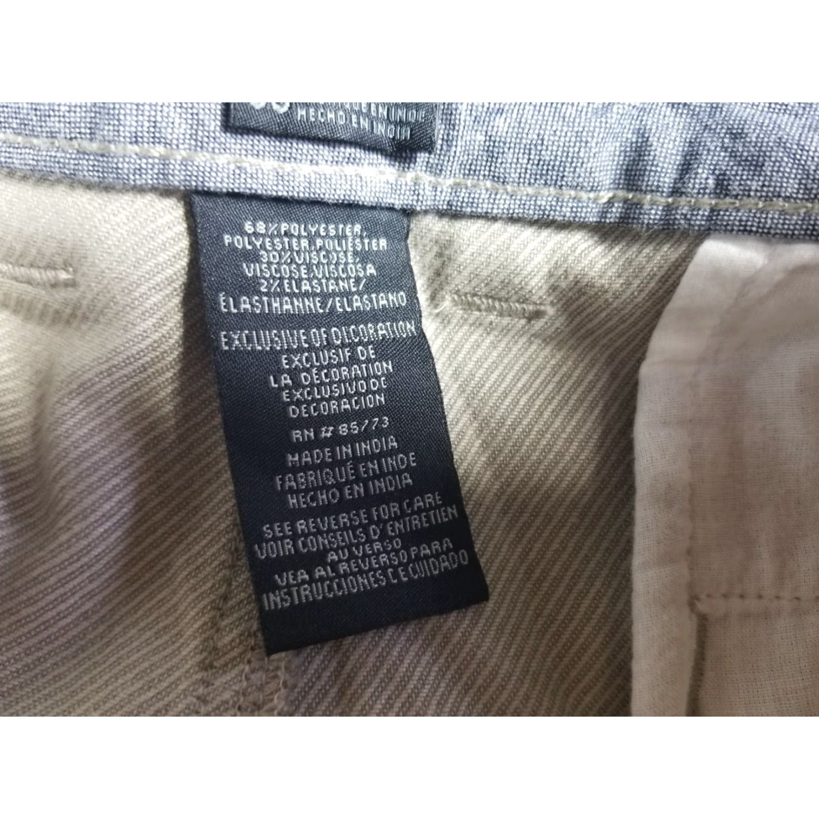 O'Neill O'Neill Shorts Khaki Beige Khaki Zip Up Button Size 36 Men Beach Outdoor Classic Solid Button Mens Shorts Size US 36 / EU 52 - 5 Thumbnail