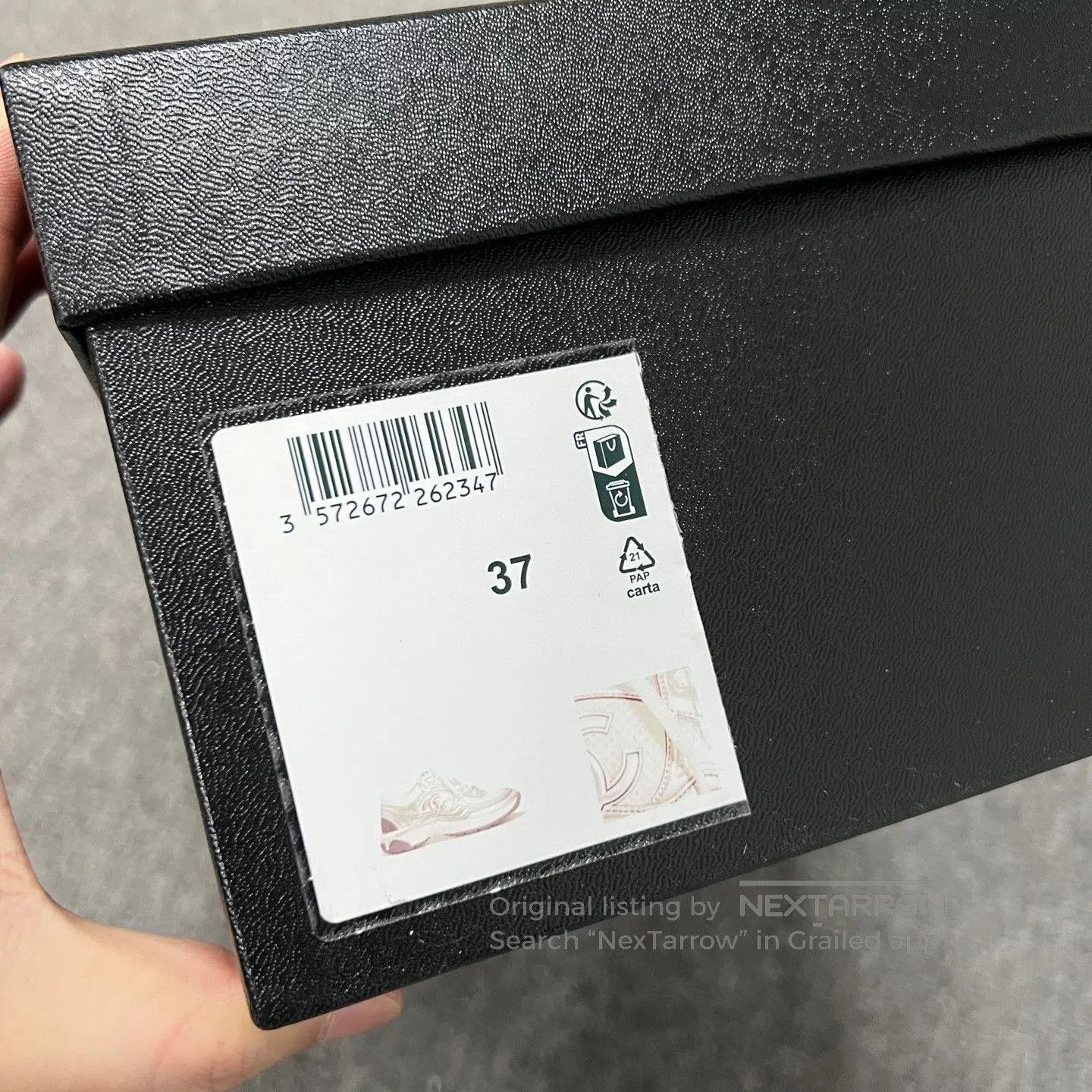 Chanel Chanel Double C Silver Angle King Sports Shoes| Size US 6.5 / IT 36.5 - 7 Thumbnail