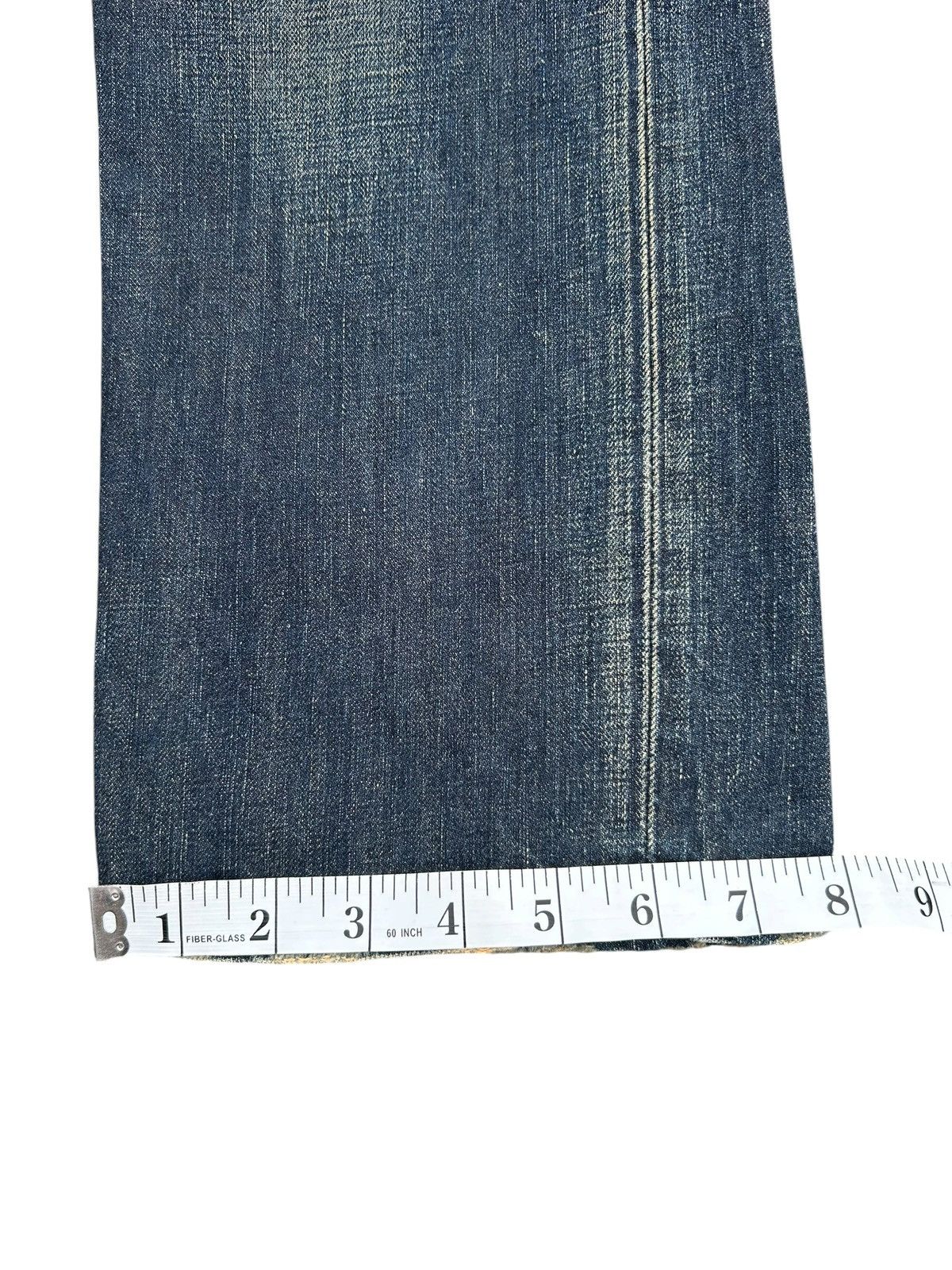 Kapital VINTAGE LEVIS HIPPIES STYLE RUSTY DISTRESSED DENIM JEANS Size US 30 / EU 46 - 22 Thumbnail