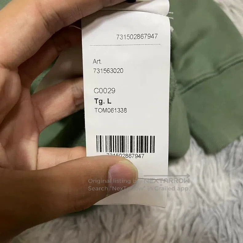 Stone Island Stone Island Round neck sweater basic sweater green L code Size US L / EU 52-54 / 3 - 8 Thumbnail