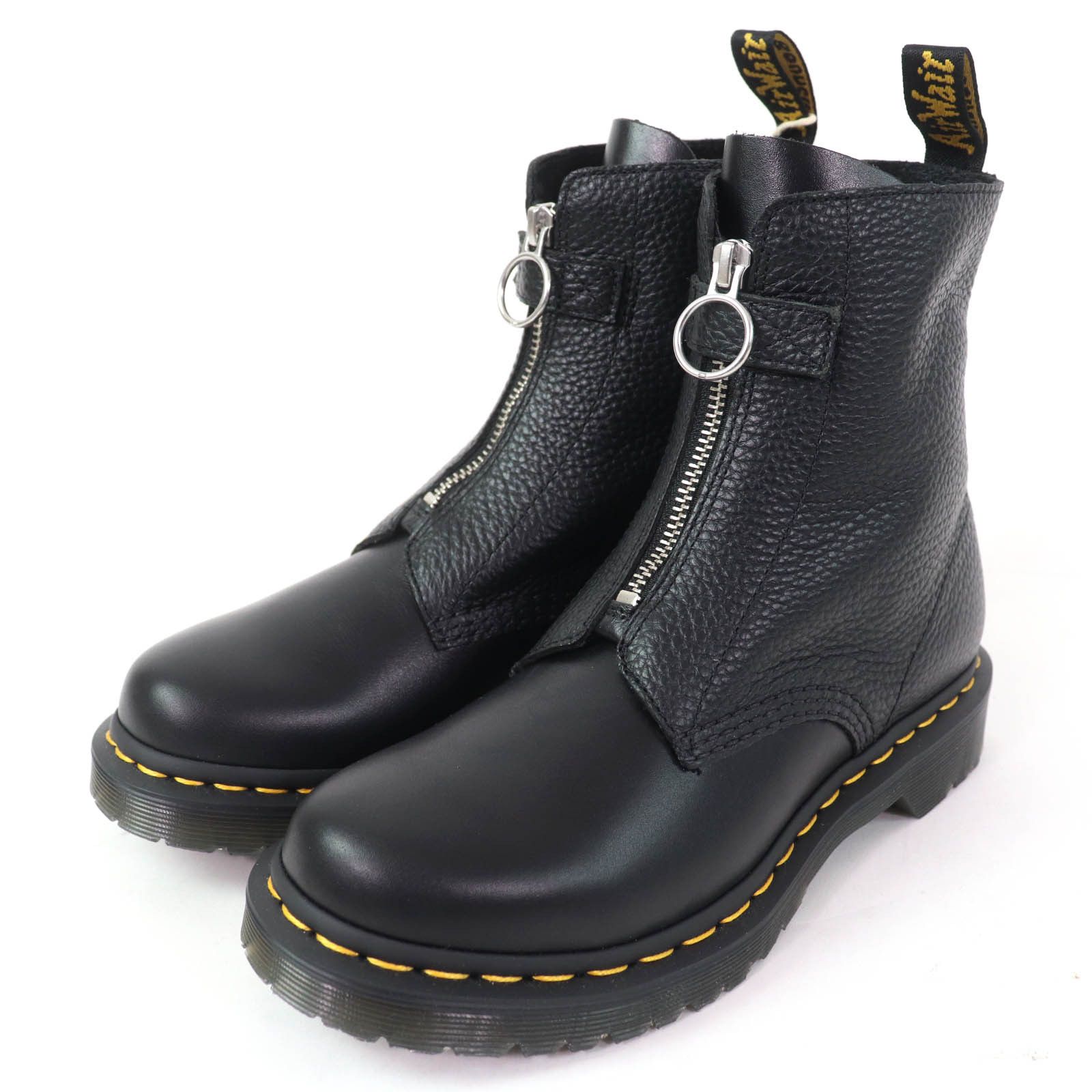 Other Dr.martens 1460 Pascal Front Zip Leather Boots Leather Shoes 32054001 in Black, Women's