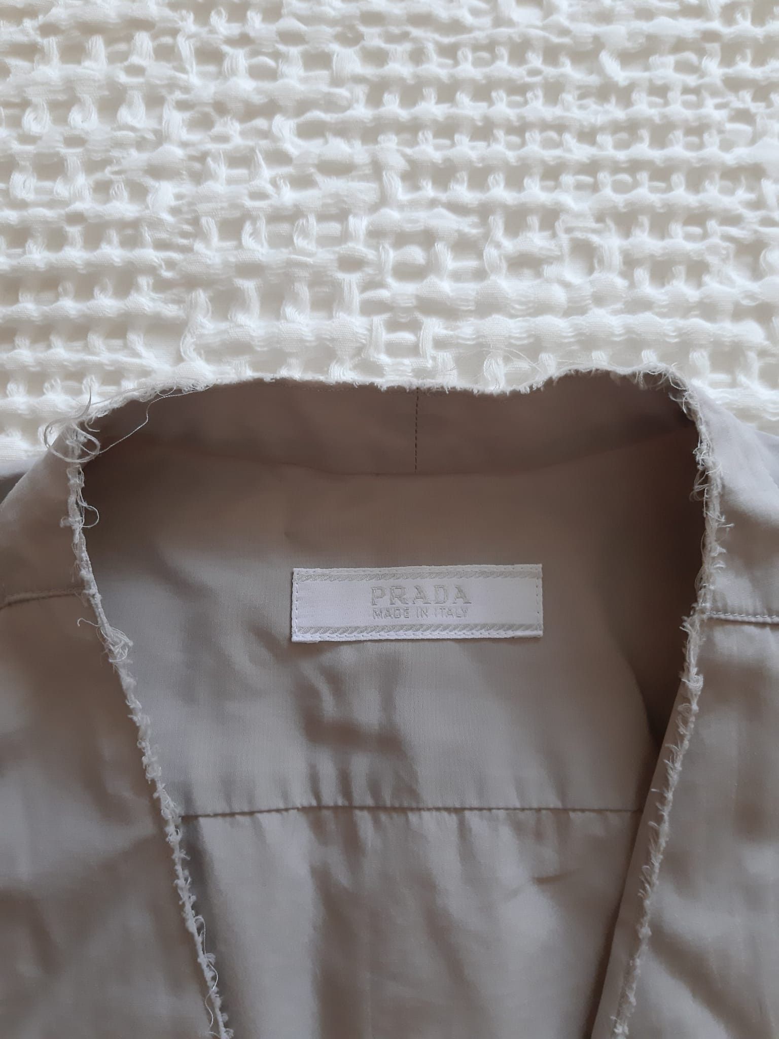 Prada Prada SS 2010 Runway Distressed Raw Cut Cardigan Size US M / EU 48-50 / 2 - 6 Thumbnail