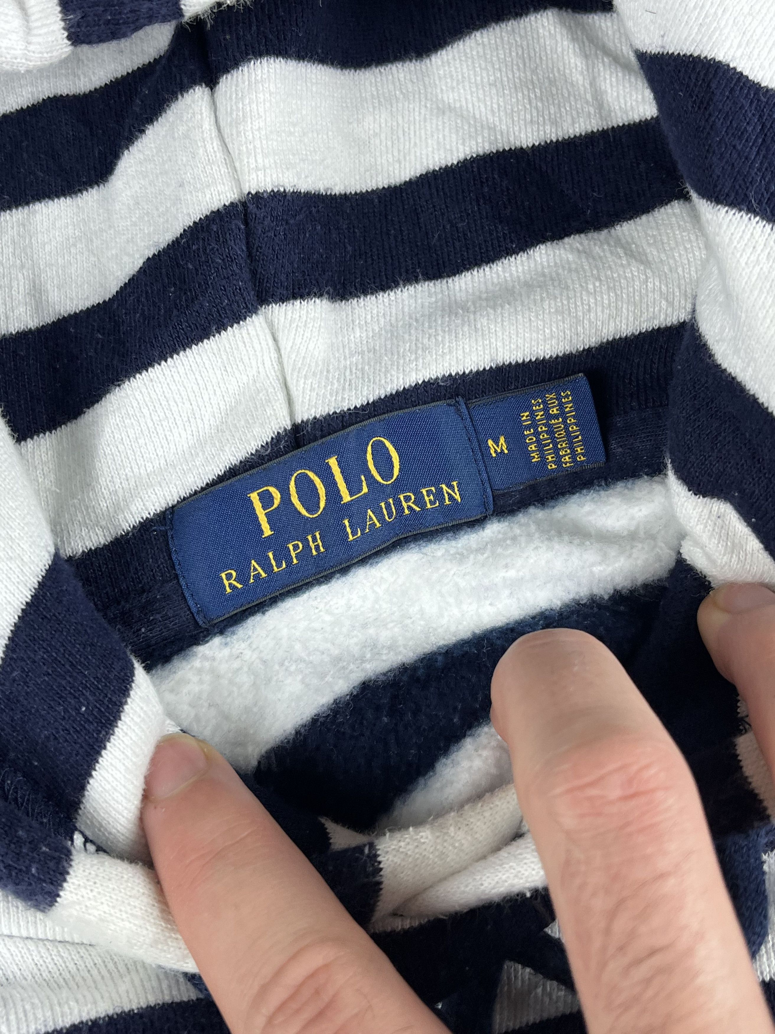 Polo Ralph Lauren × Ralph Lauren × Vintage Ralph Lauren Cross flags 1992 Stadium Hoodie Size US S / EU 44-46 / 1 - 3 Thumbnail