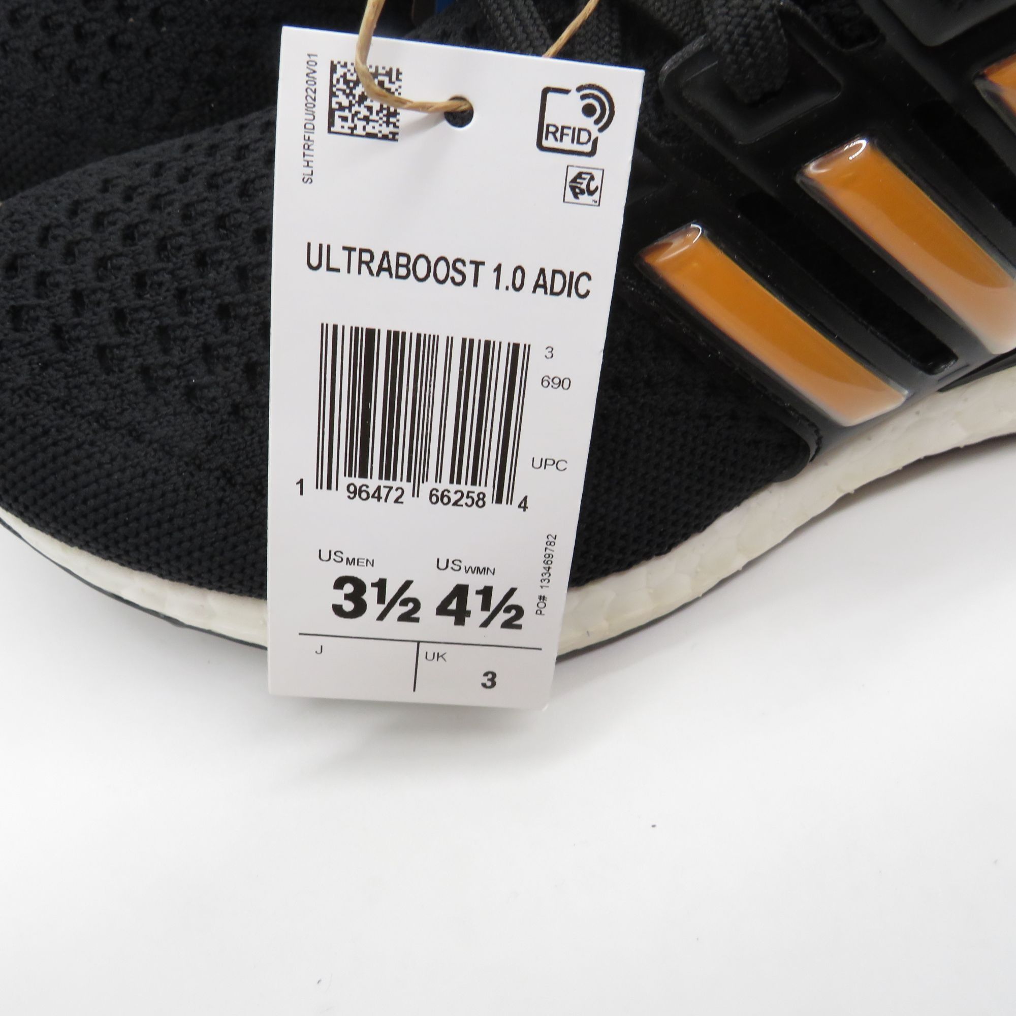 Adidas Adidas Ultraboost Adicolor 1.0 Black Running Shoes 3.5 Men 4 Size US 4.5 / IT 34.5 - 5 Thumbnail