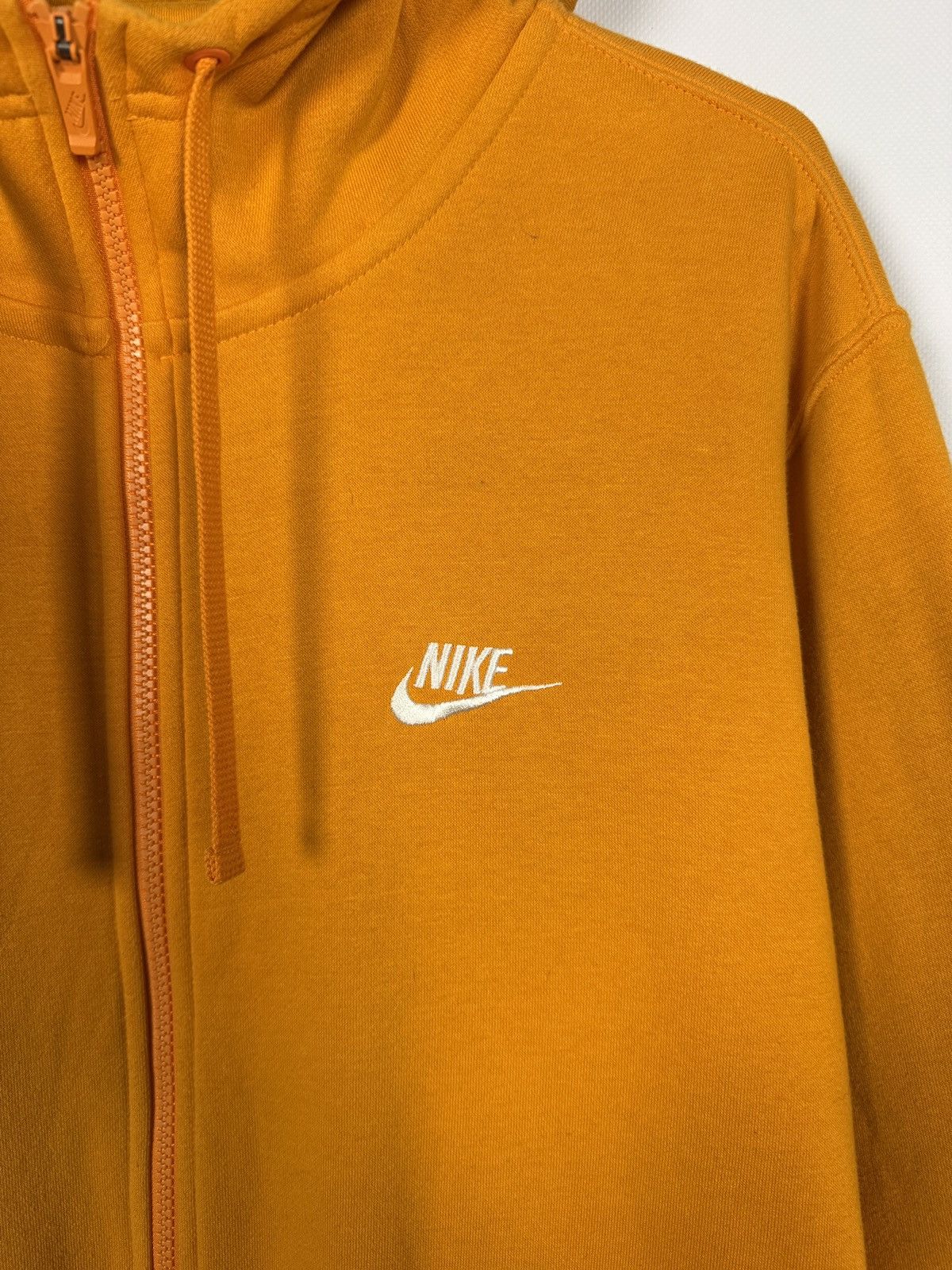 Nike Men’s Nike Sportswear Fleece Full Zip Hoodie Orange Size XL Size US XL / EU 56 / 4 - 6 Thumbnail