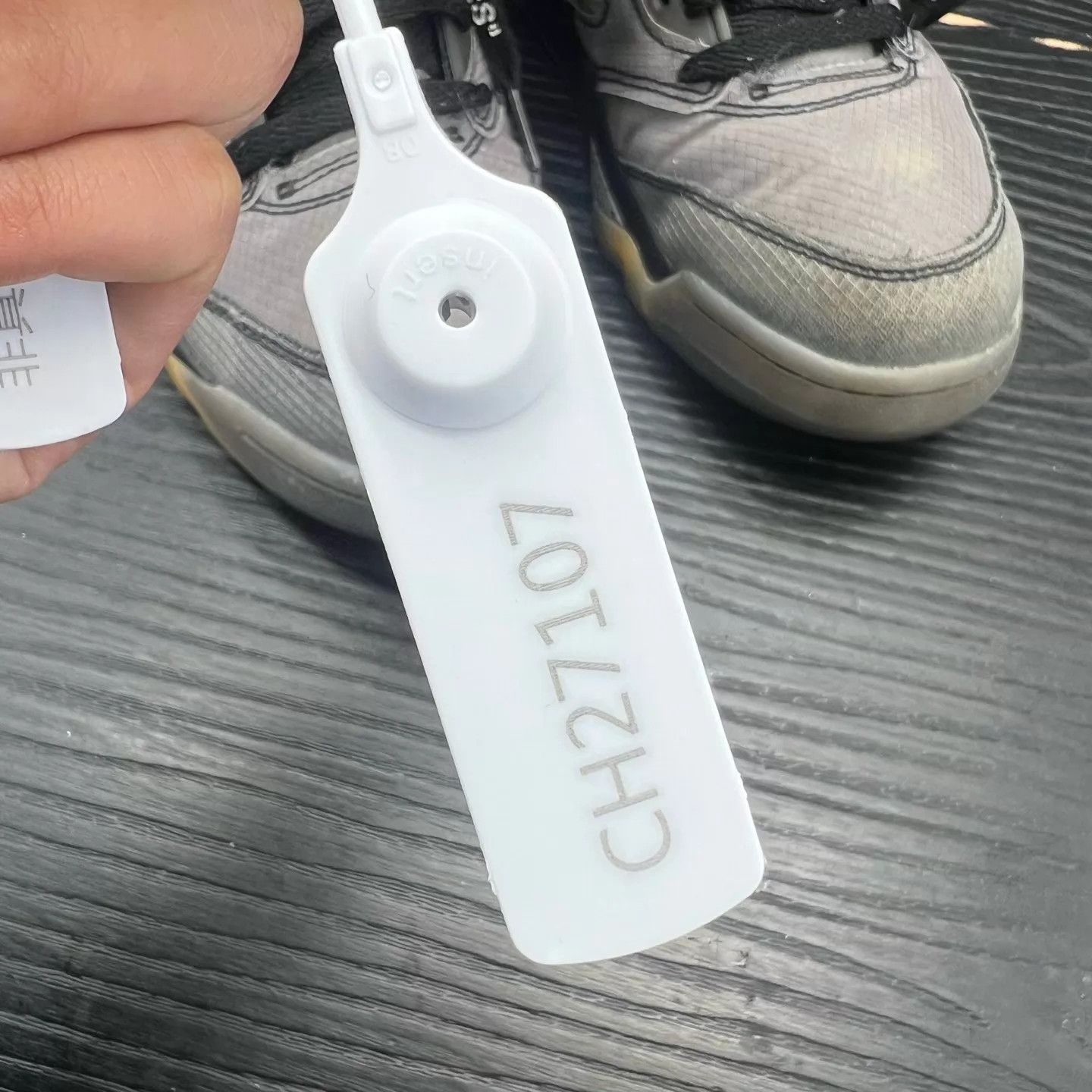 Off-White Off-White x AJ5 'Black Cicada Wing' 43 Near Mint With Box Size US 9.5 / EU 42-43 - 9 Thumbnail